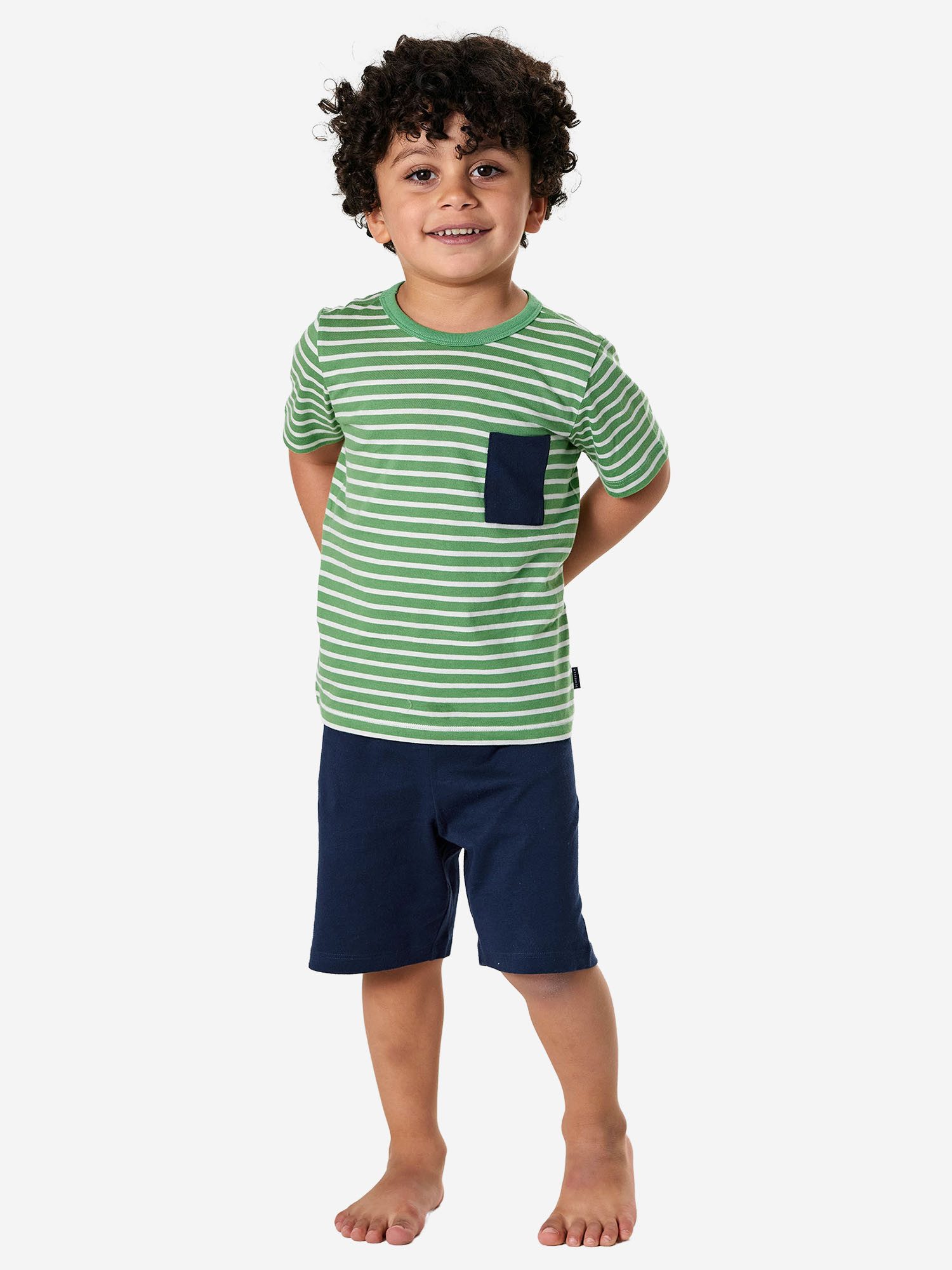 Schiesser Pyjama Nightwear (2 tlg) Schlafanzug, Pyjama Set, Nachtwäsche