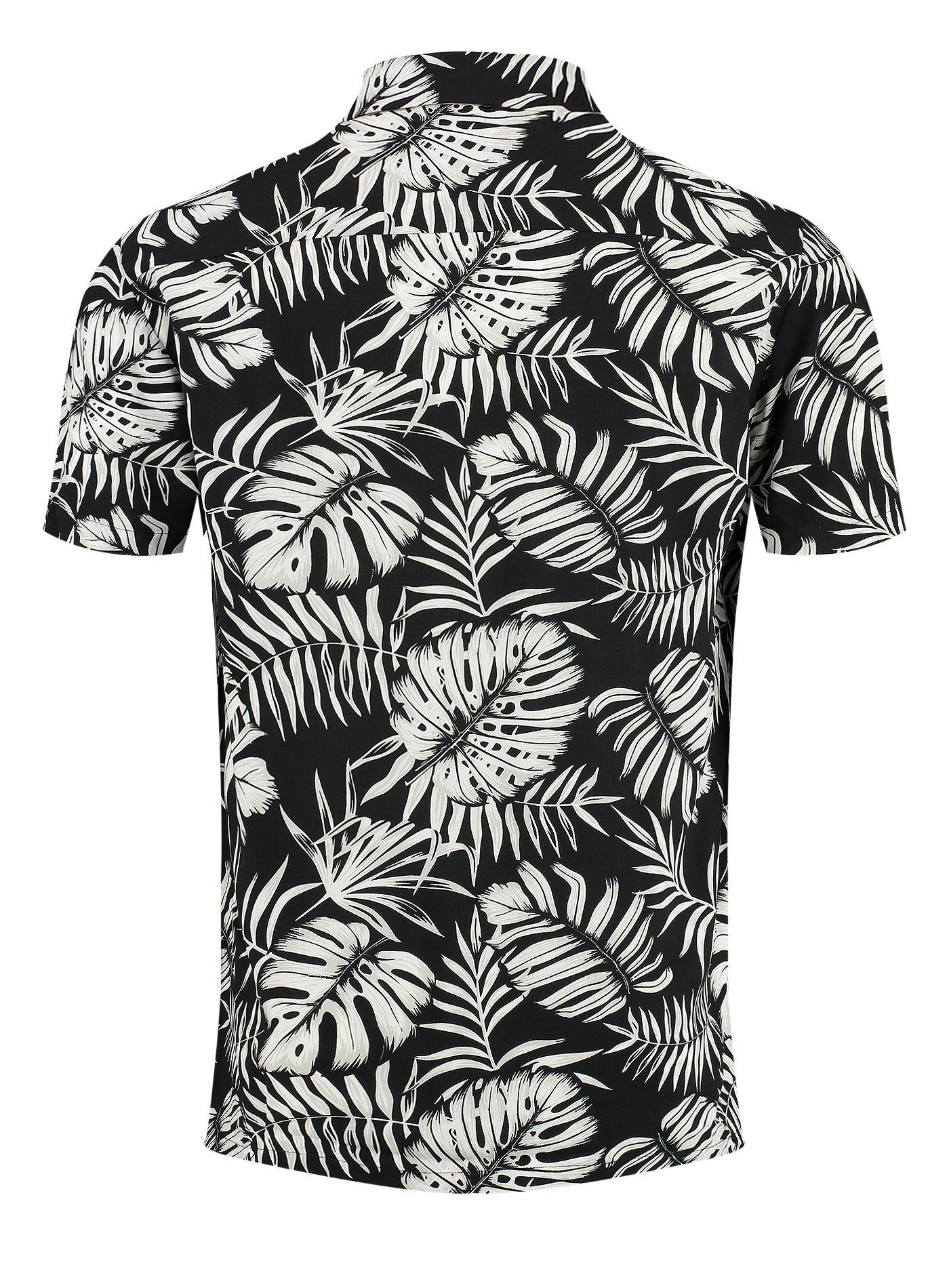 Key Largo Kurzarmhemd MSH HAVANNA 1/2 patterned (1-tlg)