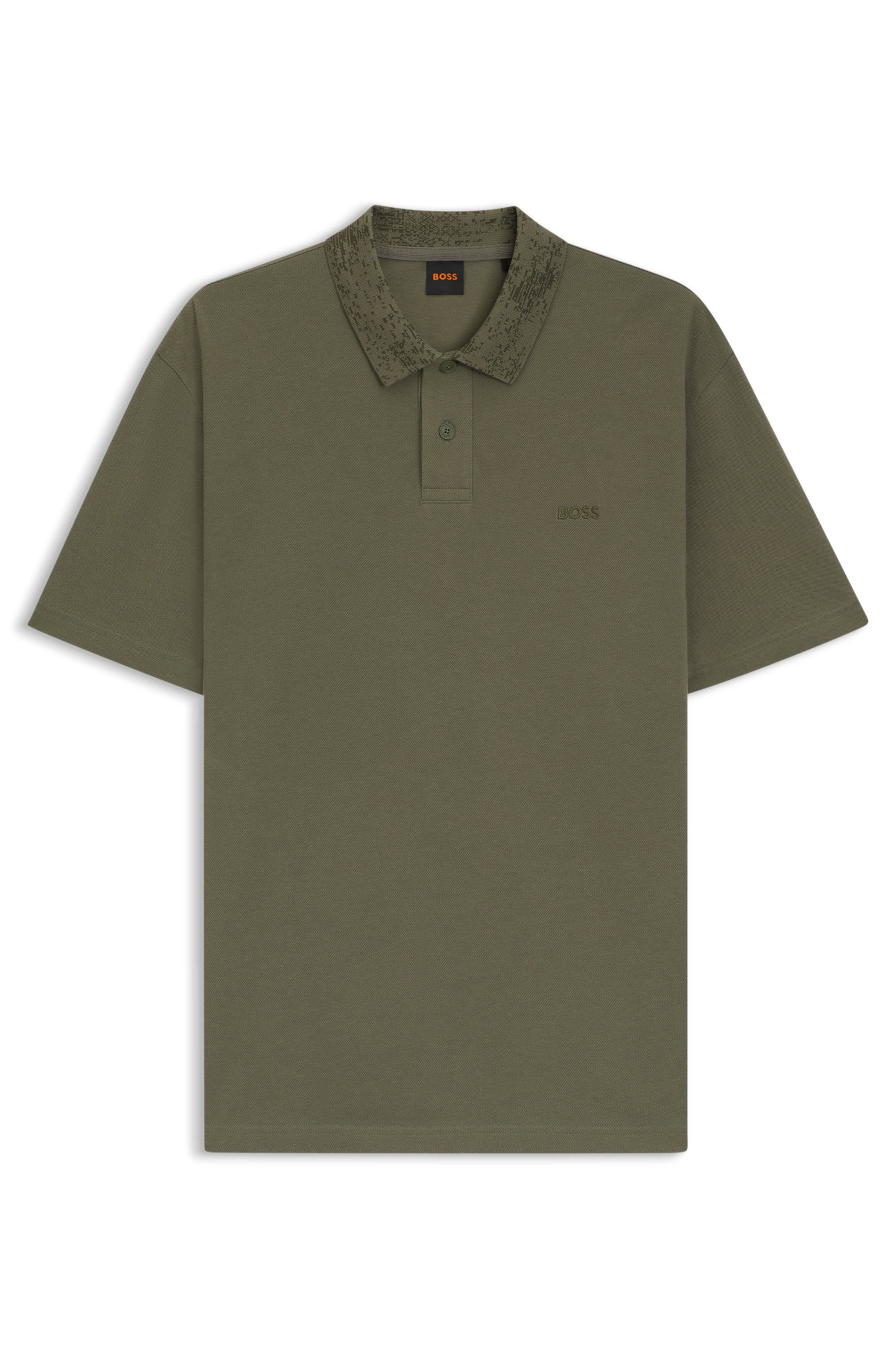 Langarm-Poloshirt