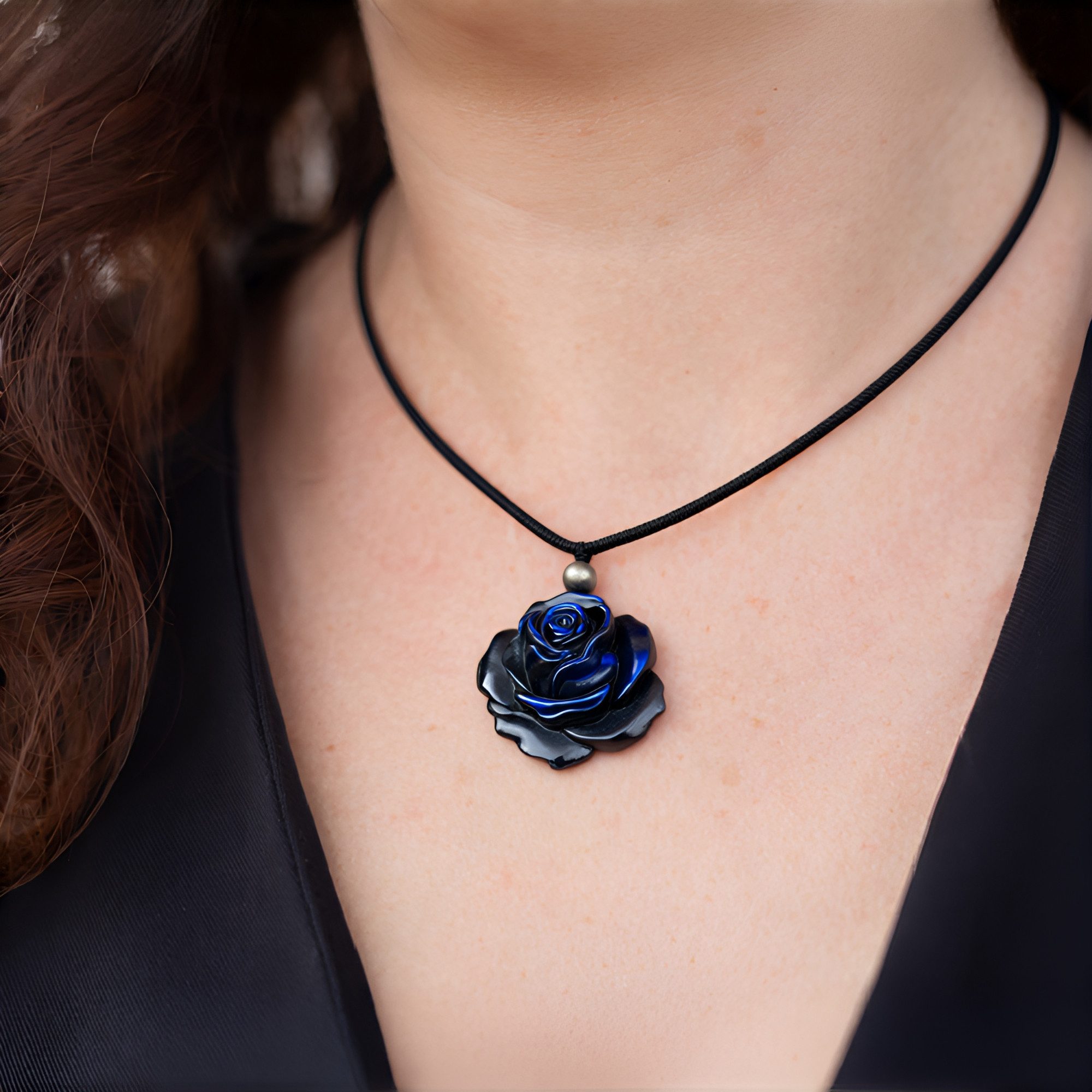 Cavill Collier Cavill Labradorit 68,2 ct Fancy-Schliff Rose Anhänger verste günstig online kaufen