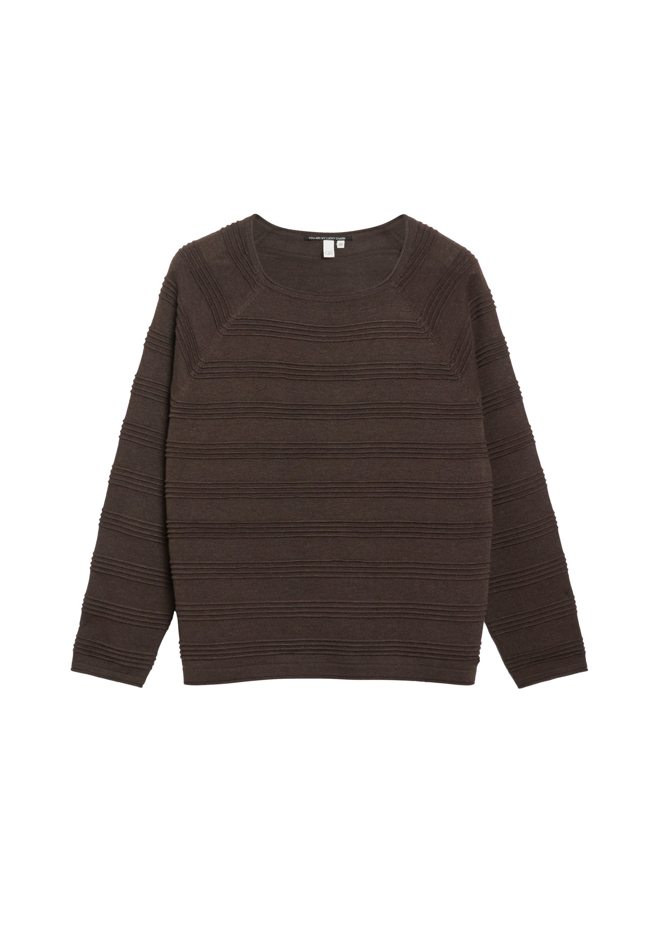 QS Longpullover Strickpullover Strickpullover