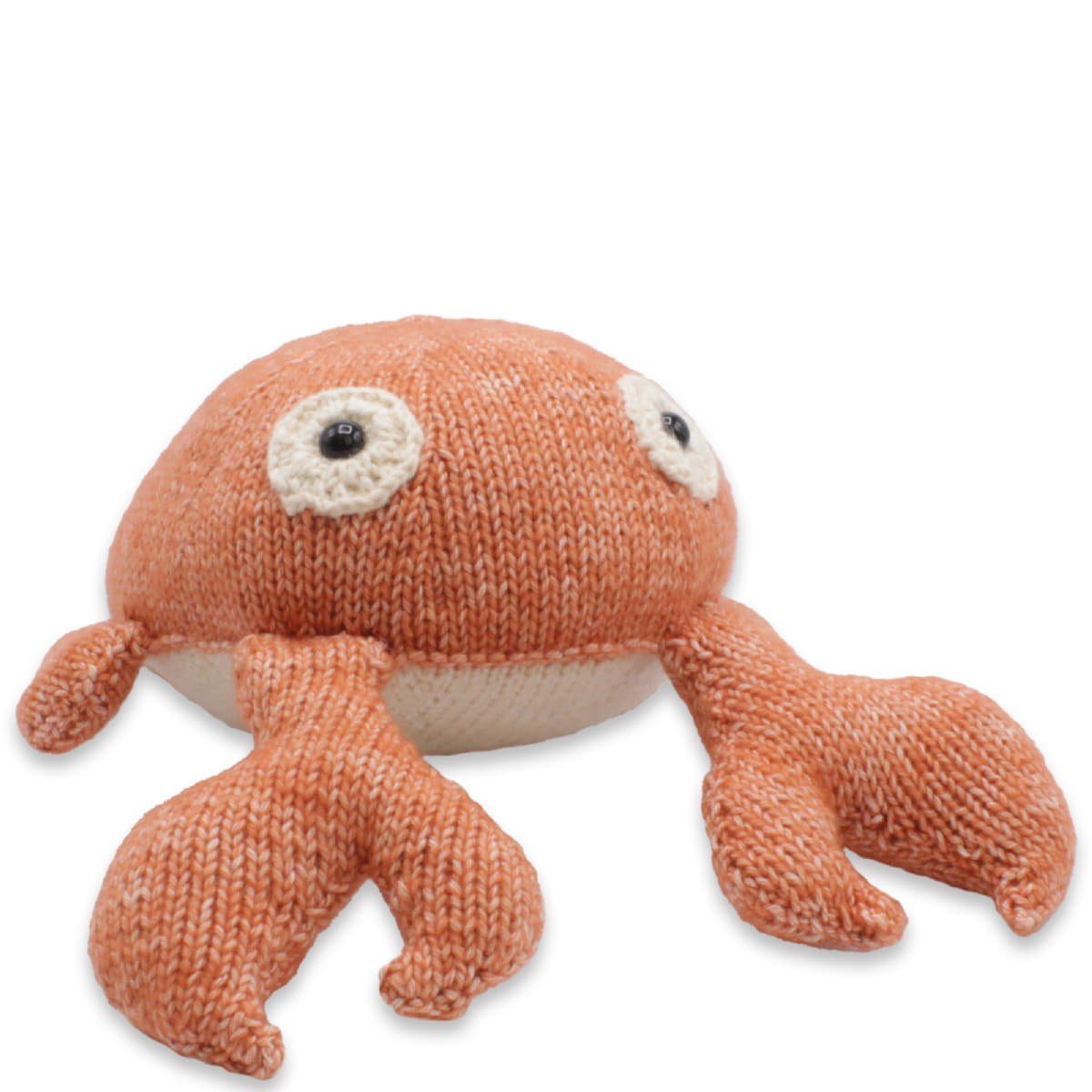 Hardicraft Kreativset Hardicraft Strickset Amigurumi "Karel Krebs" Baumwollgarn mit Füllmat, (embroidery kit by Marussia)