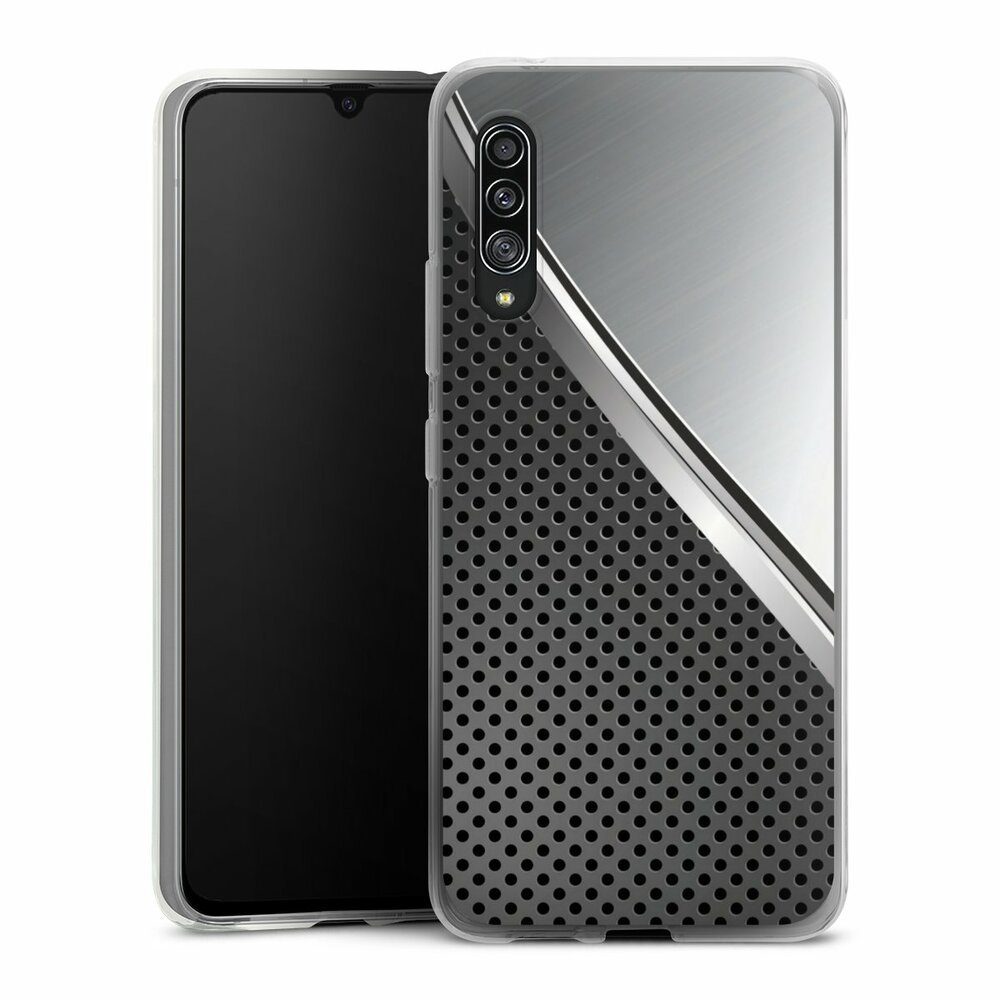 Handyhülle Carbon Stahl Metall Duo Metal Surface