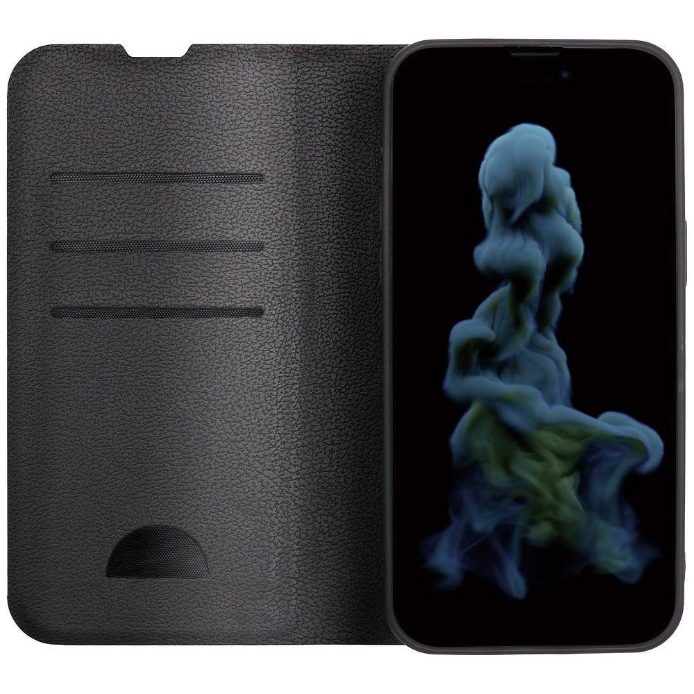 Vivanco Handyhülle Booklet Apple iPhone 14 Pro Max PWVVIPH14PMBK, Standfunktion