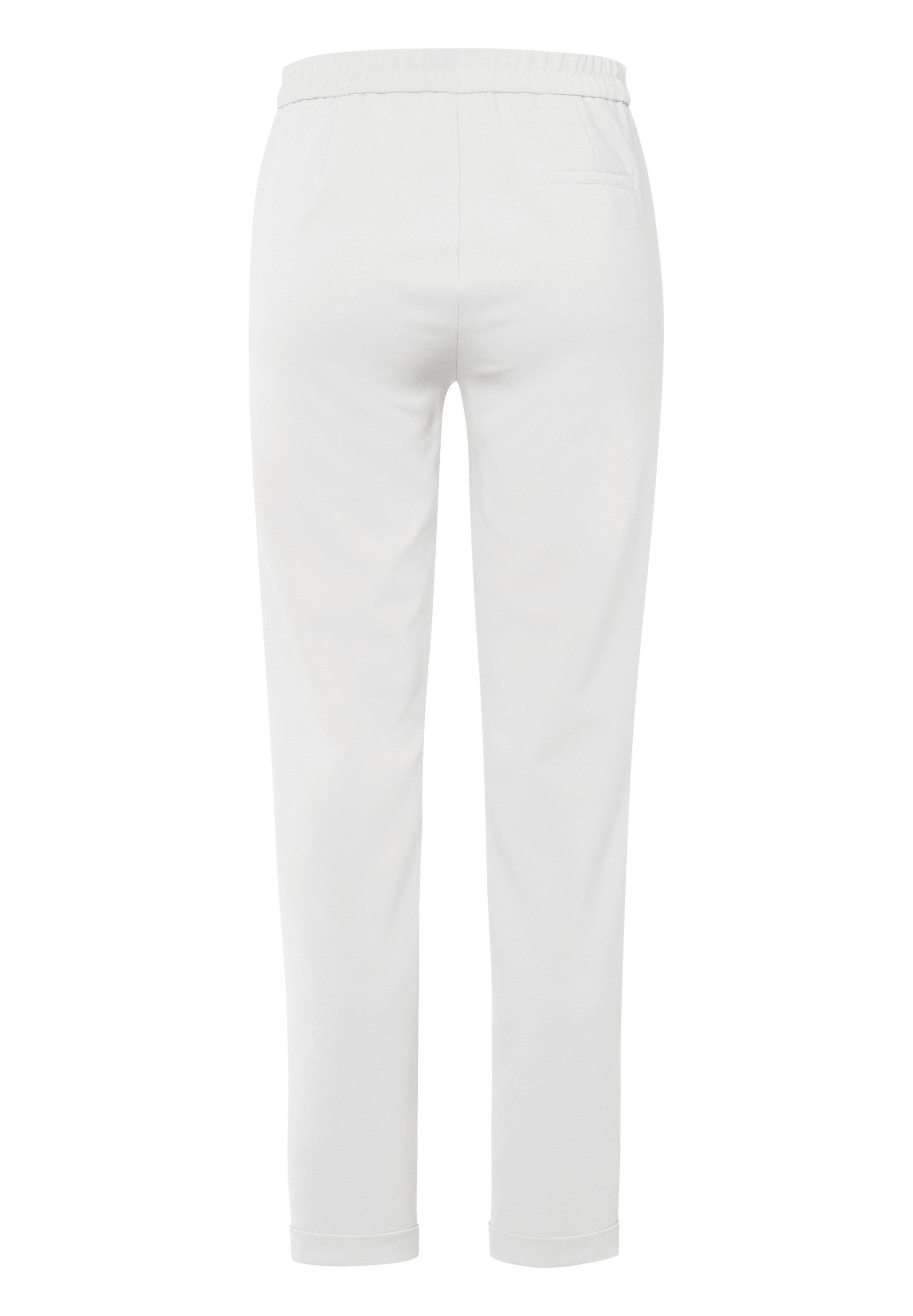 FRANK WALDER Stoffhose - elegante Frank Walder Stretchhose mit elastischem Bund in Unifarbe