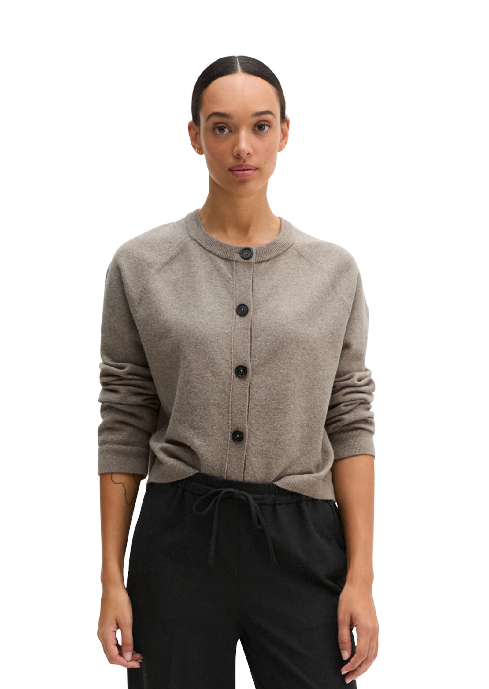 Marc O'Polo Cardigan aus Cotton Wool Stretch