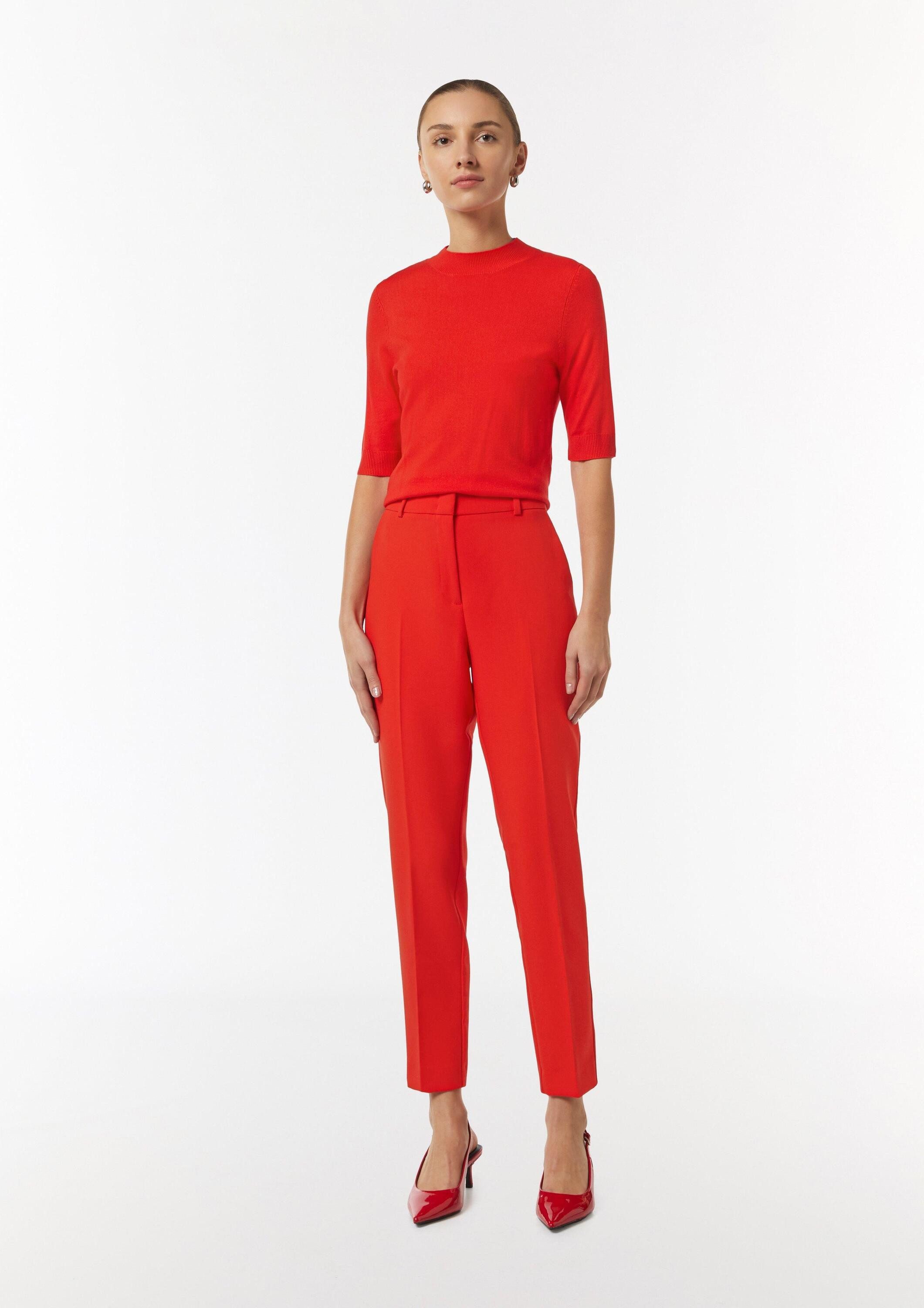 comma 7/8-Hose Hose Cigarette-Pants mit Bügelfalte günstig online kaufen