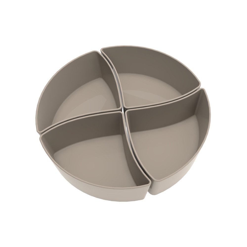 Ornamin Lunchbox Innenschale klein 4-er Set, 4 kleine Innenschalen l für Big Bruno und Big Barbara 2GO-Bowls