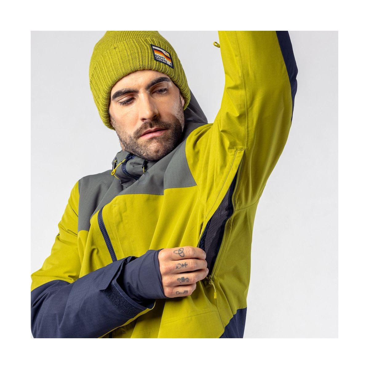 Scott Skijacke Jacket M's Ultimate Dryo Ripstop Vielseitige Skijacke mit wasserdichtem DRYOsphere, strapazierfähigem