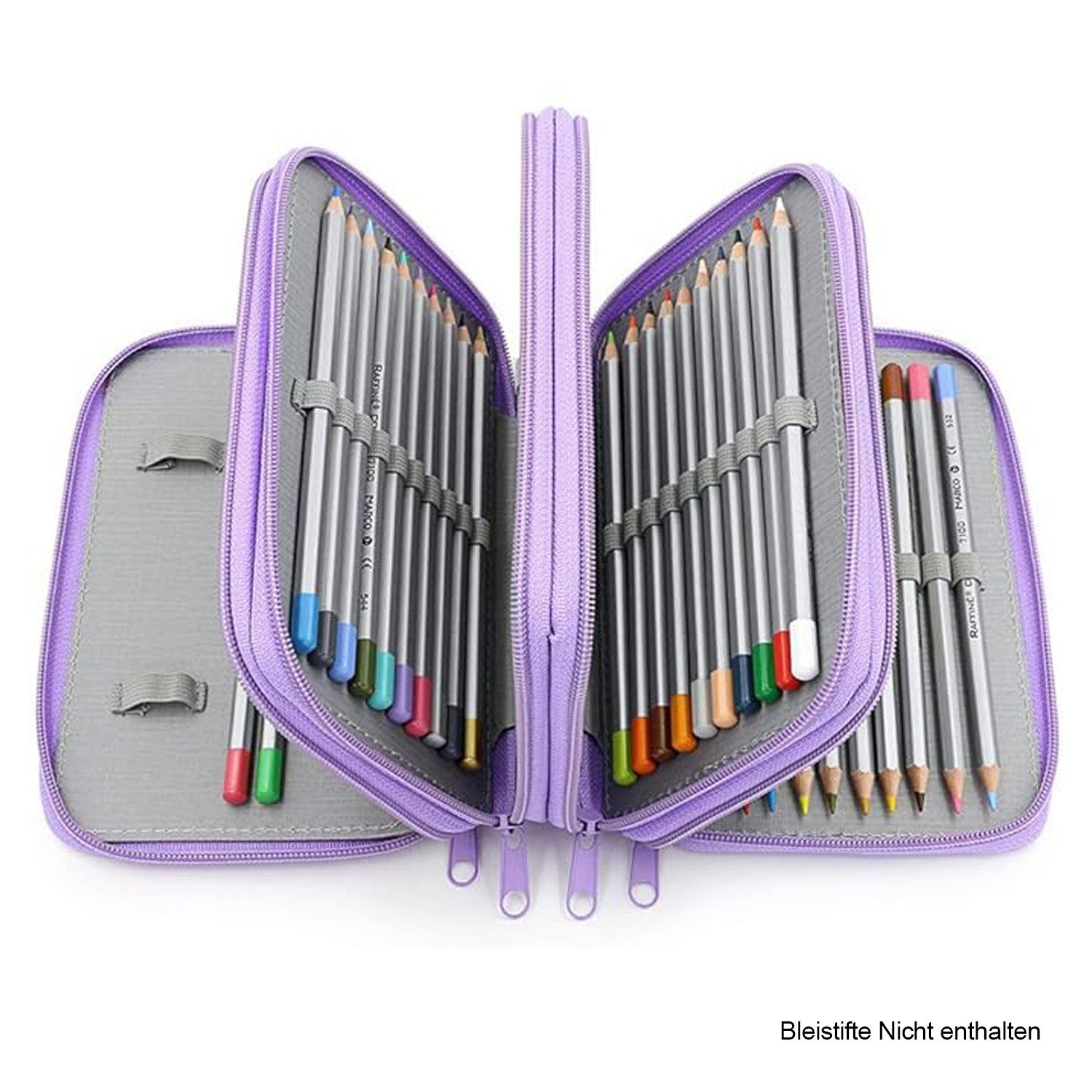 STILVORA Federmäppchen Make-up Pinsel Tasche,Buntstift 79 günstig online kaufen