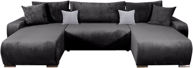 COLLECTION AB Wohnlandschaft, Wohnlandschaft,2 Ottomane,Bonnelfederkern,Rüc günstig online kaufen