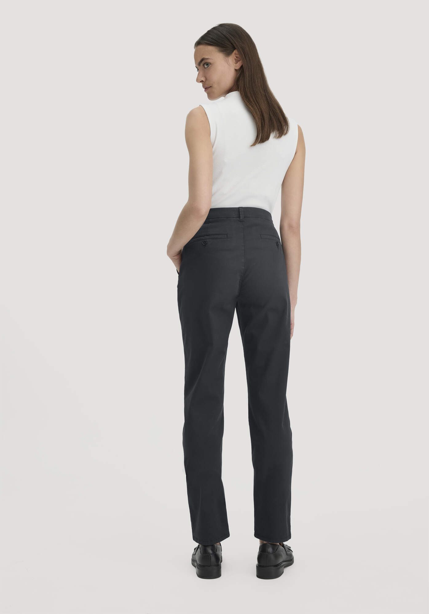 Hessnatur Stoffhose Regular aus Bio-Baumwolle (1-tlg)