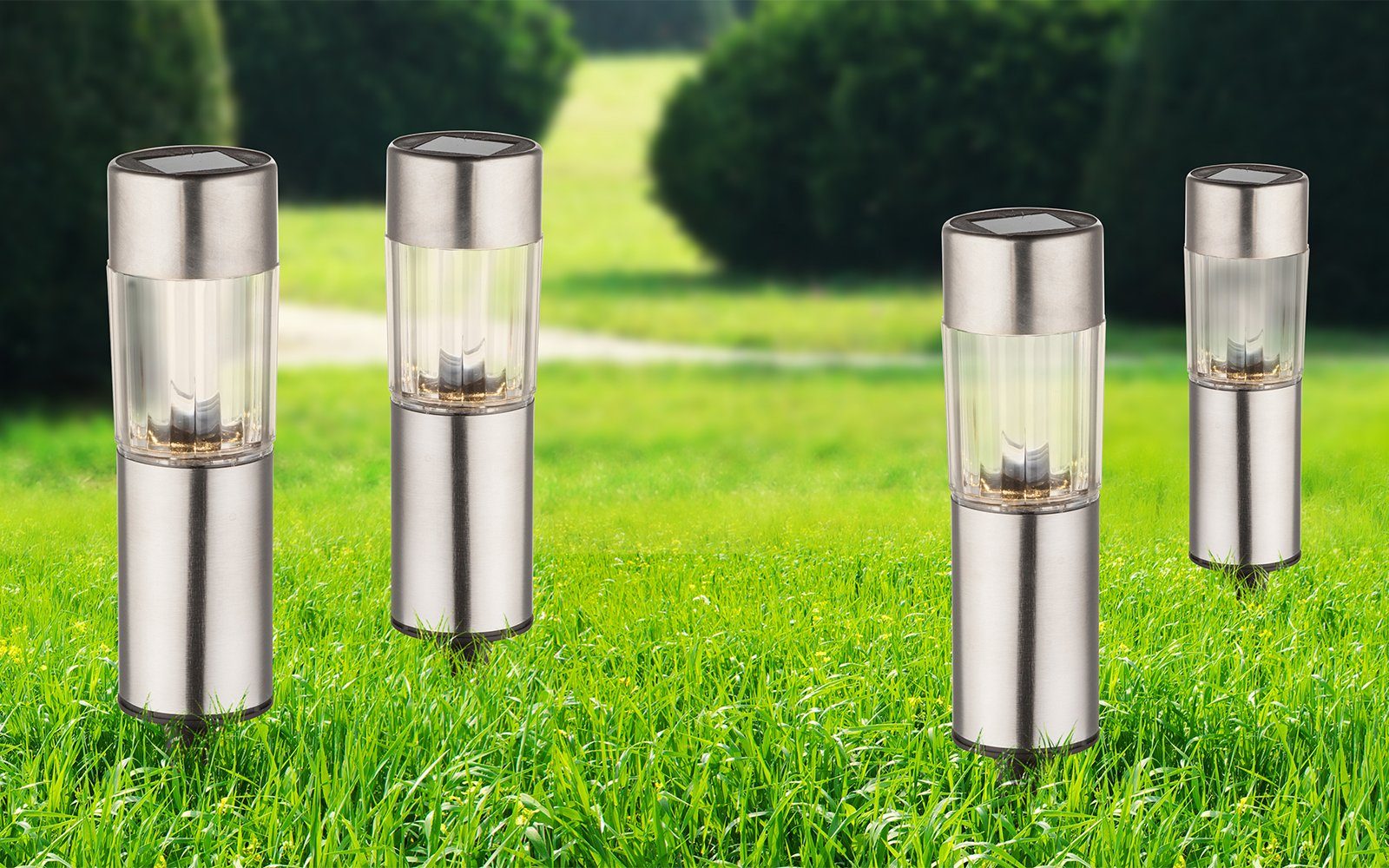 bmf-versand LED Solarleuchte Solarleuchte Garten 8er günstig online kaufen