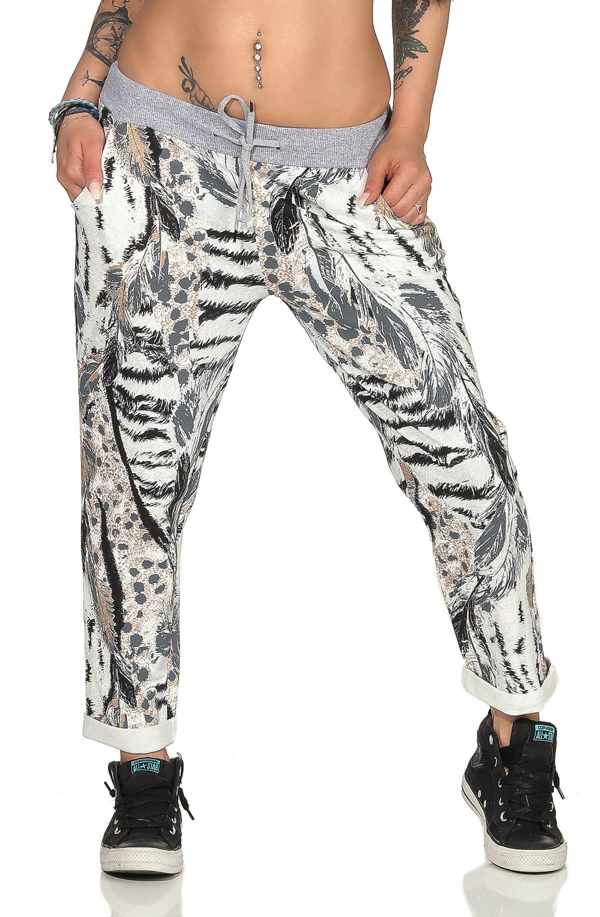 simaranda Jogginghose Damen Jogginghose 29 Weiß günstig online kaufen