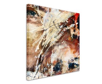 Sinus Art Leinwandbild Ölgemälde – Nachdruck abstrakt modern chic chic dekorativ schön deko schön deko e Augen auf Leinwand