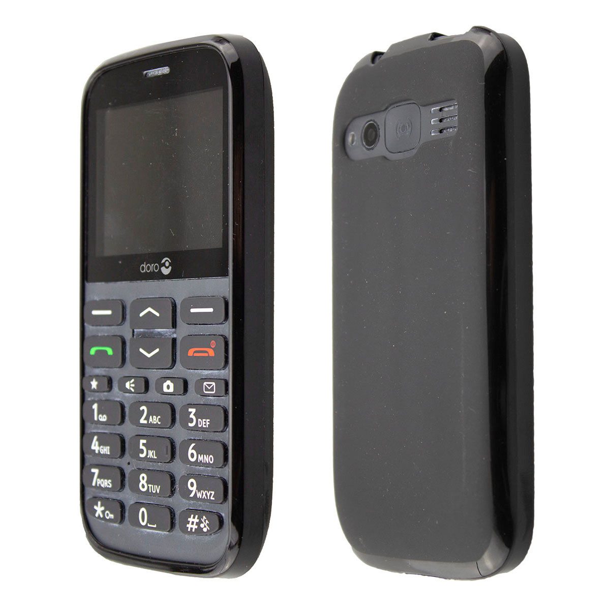 caseroxx Handyhülle TPU-Hülle für Doro 1370 / 1372 Gerätabhängig 5,0 - 7,0 Zoll, dünn und flexibel