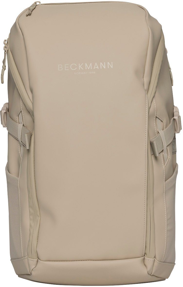 Beckmann Freizeitrucksack Freizeitrucksack Street GO Beige (1 Stück), Wanderrucksack, Allzweckrucksack