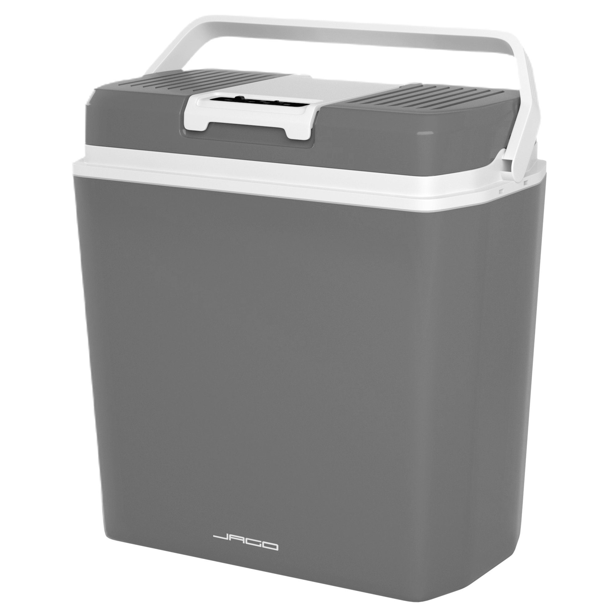 Jago Thermobehälter Kühlbox Thermoelektrische Warmhaltebox Mini Kühlschrank Camping Reisen, Kunststoff
