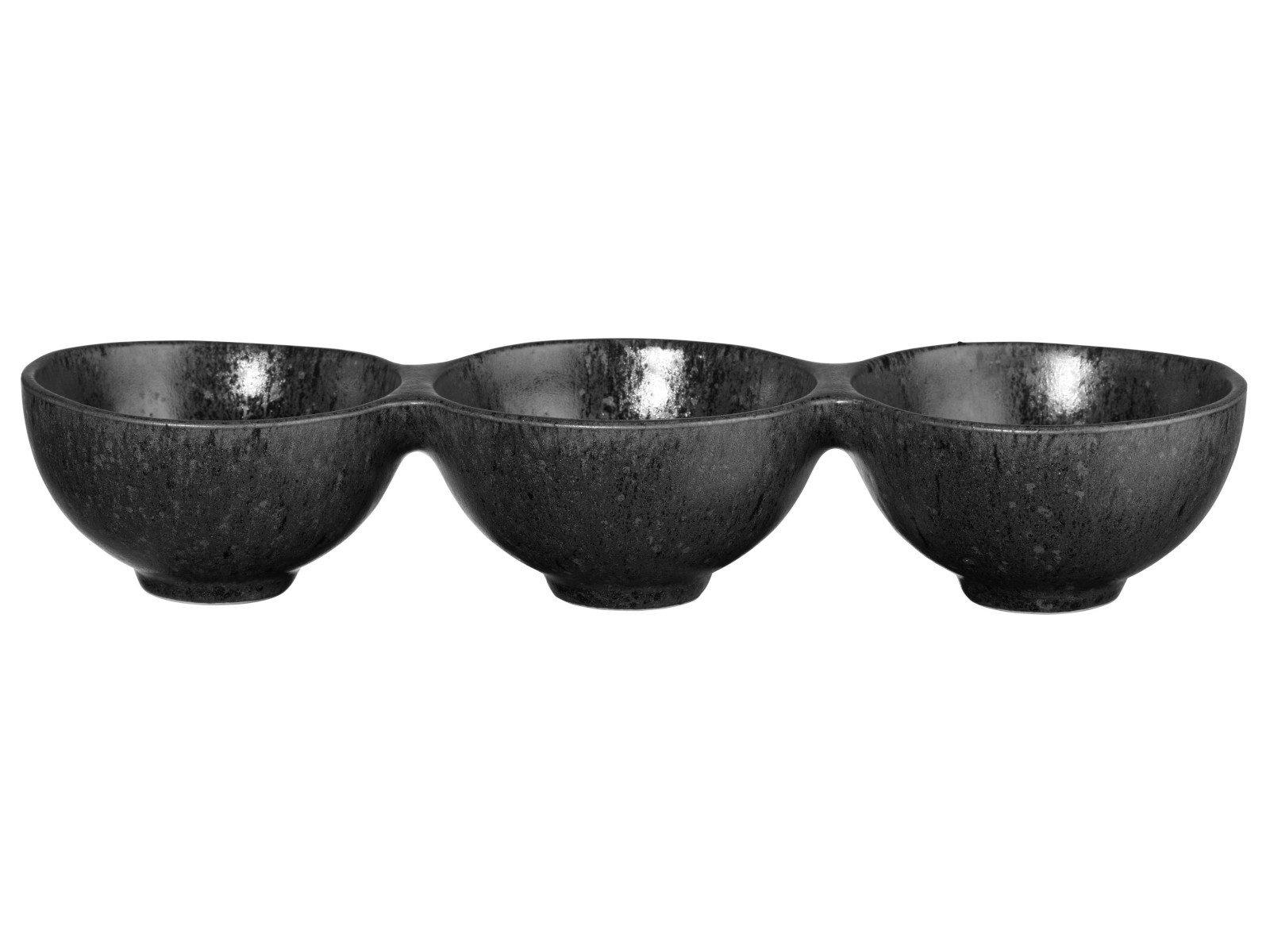 ASA SELECTION Schale grande 3er Schale black iron 26cm, Steinzeug, (Schüsseln & Schalen), Küche, Kochen, Backen