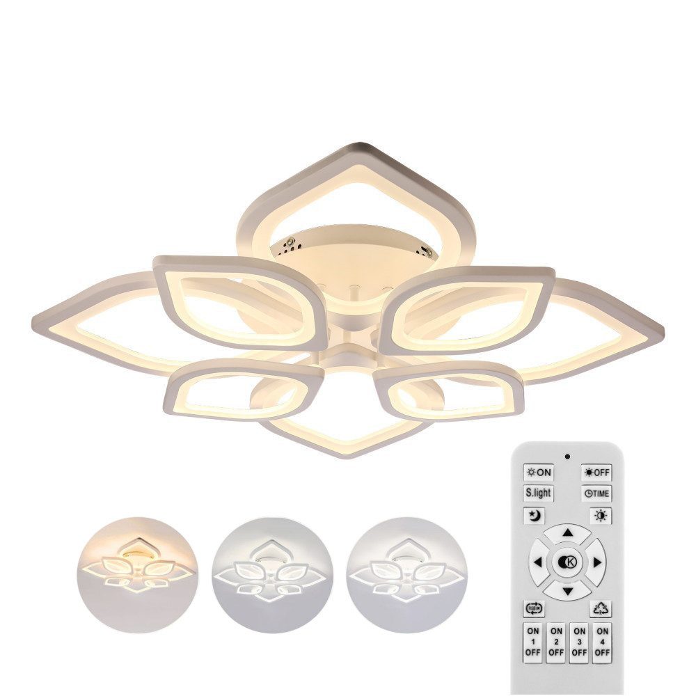 OULENBIYAR Deckenleuchte 80W LED Deckenlampe aus günstig online kaufen
