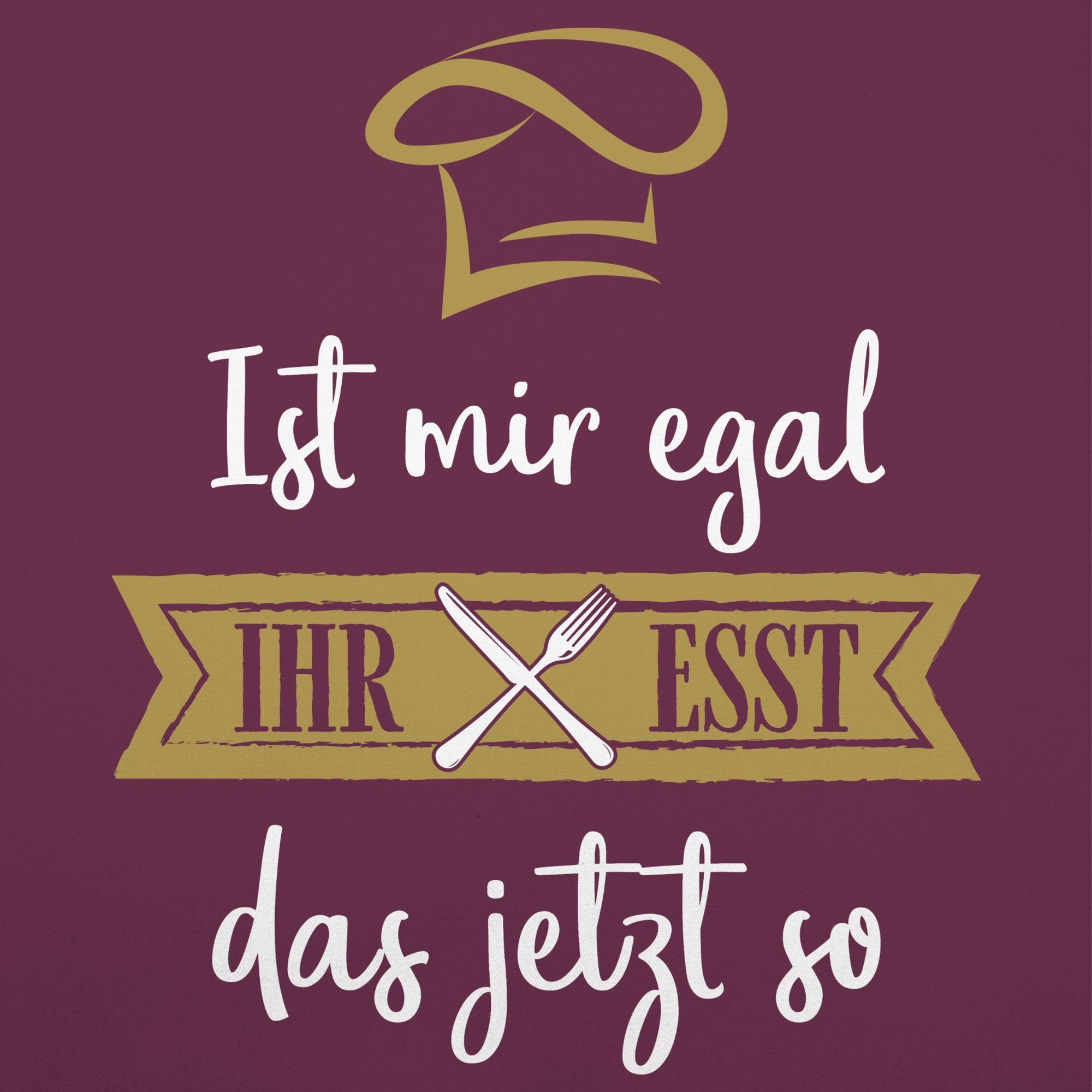 Shirtracer Kochschürze Ist mir egal ihr günstig online kaufen