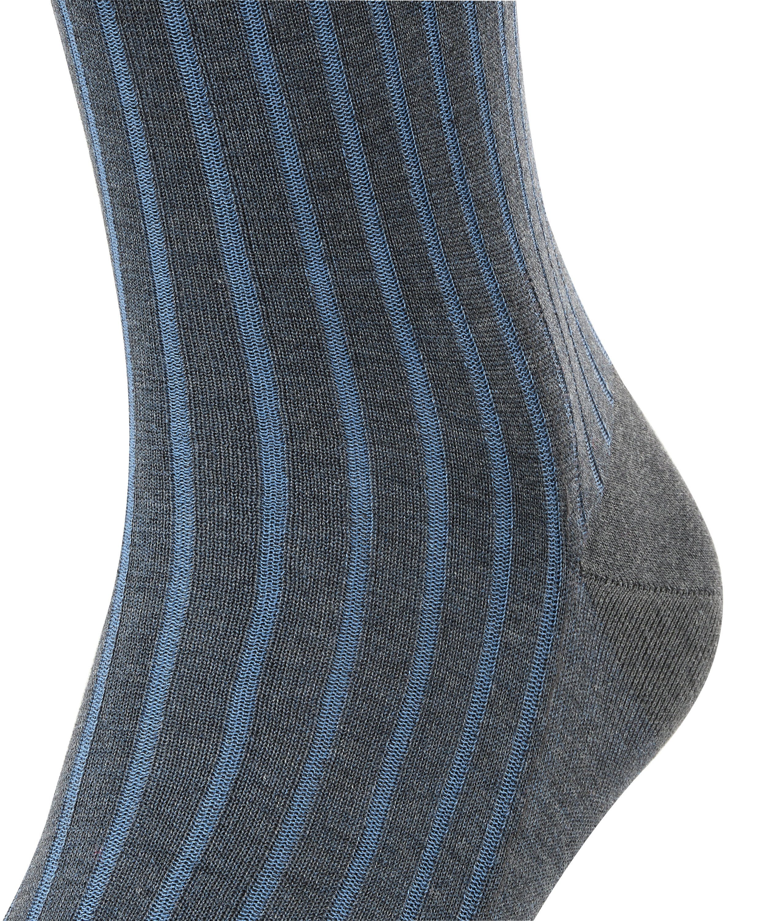 FALKE Kniestrümpfe Shadow (1-Paar) mit feiner Rippstruktur