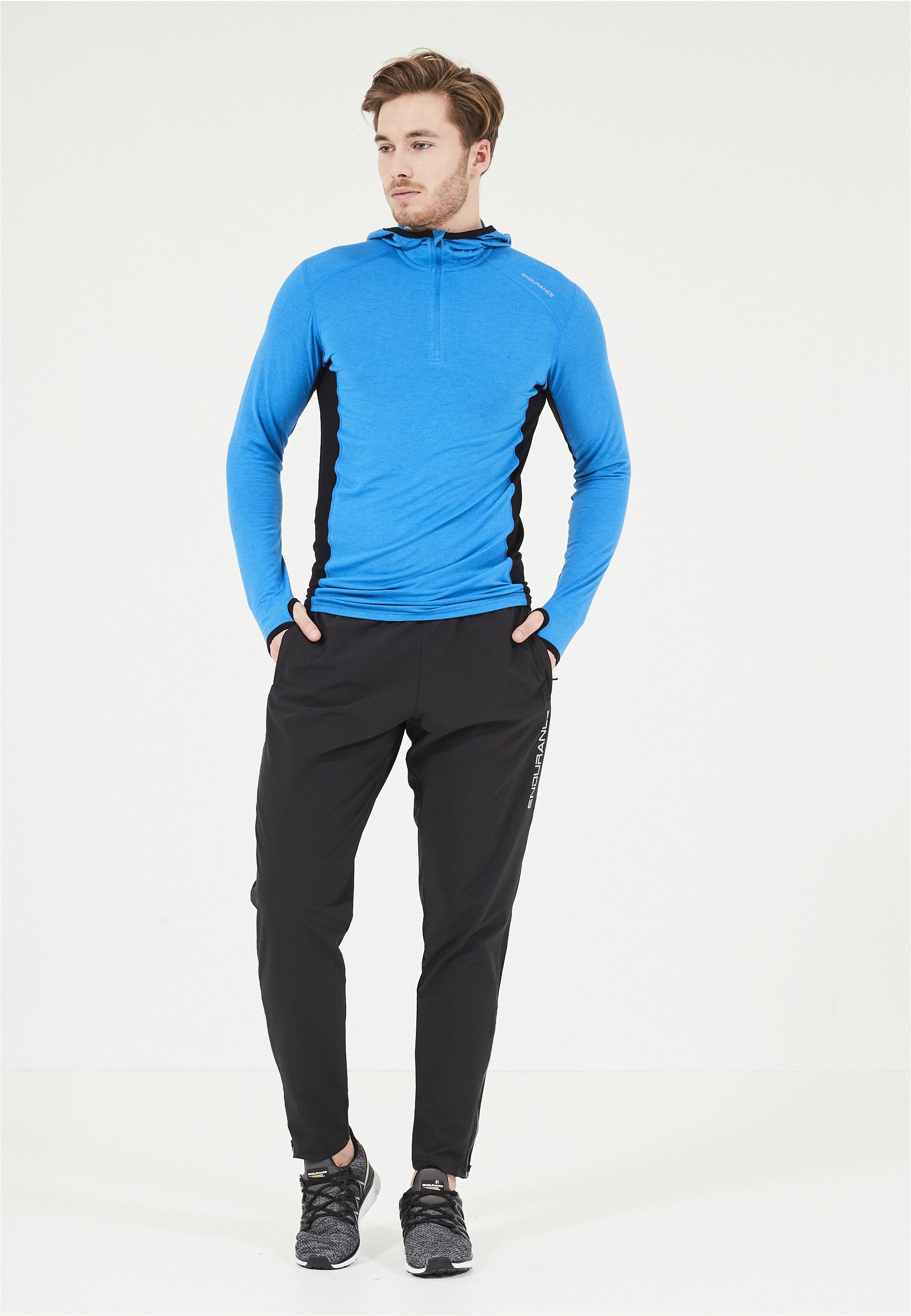 ENDURANCE Sweathose WISLOK LONG mit reflektierendem Logoprint günstig online kaufen