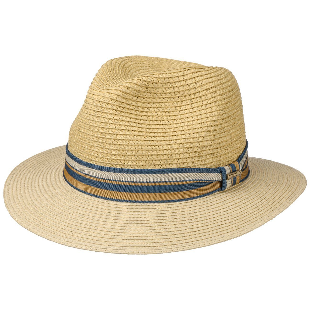 Stetson Sonnenhut (1-St) Sonnenhut mit Ripsband beige