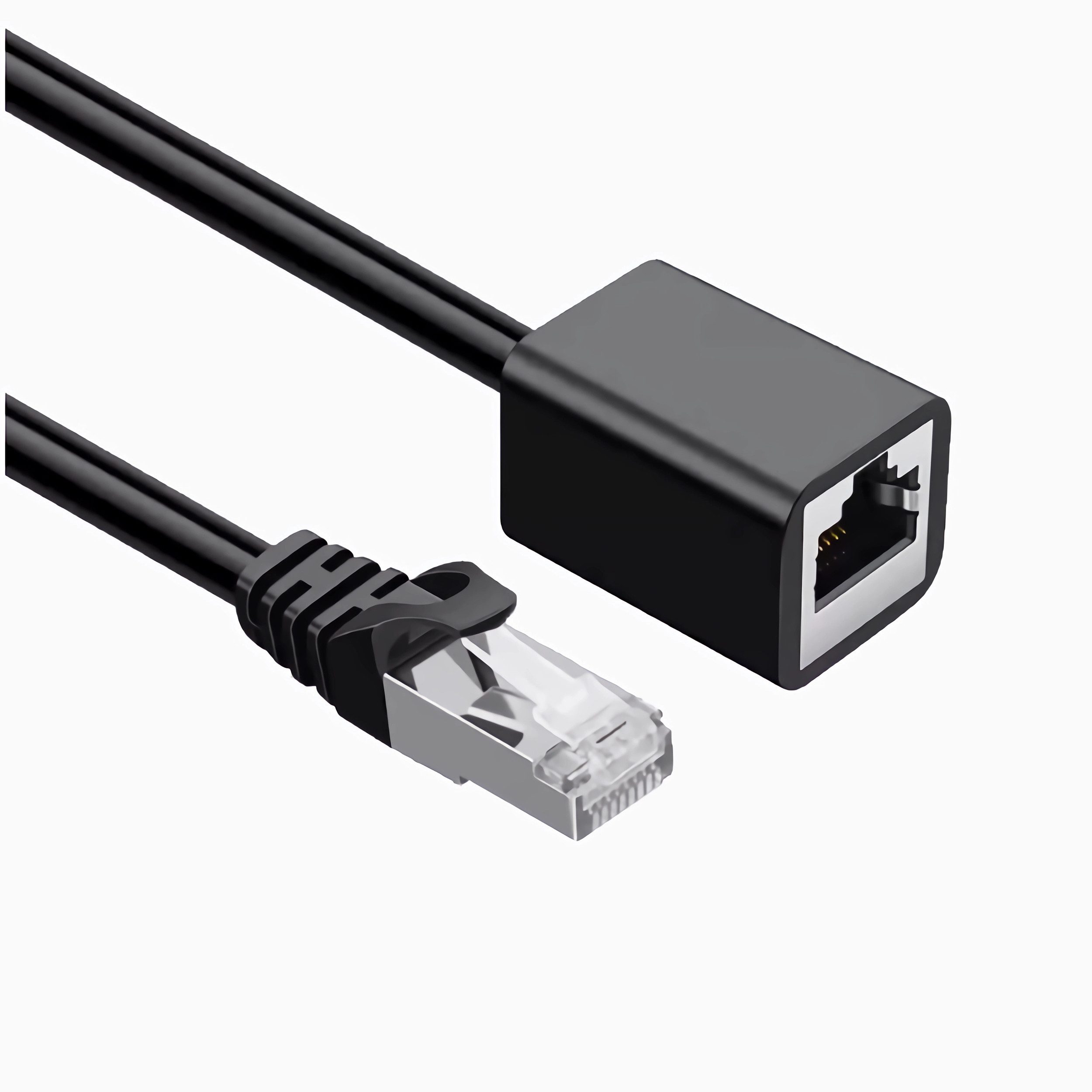 Bolwins K57 Netzwerkkabel Verlängerung Lan Kabel Verlängerung Ethernet RJ45 LAN-Kabel