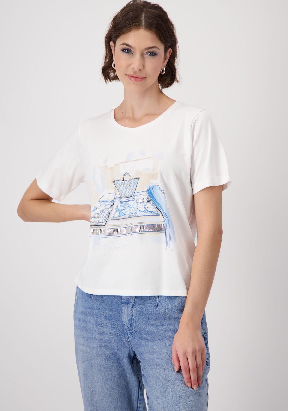 Rundhalsshirt