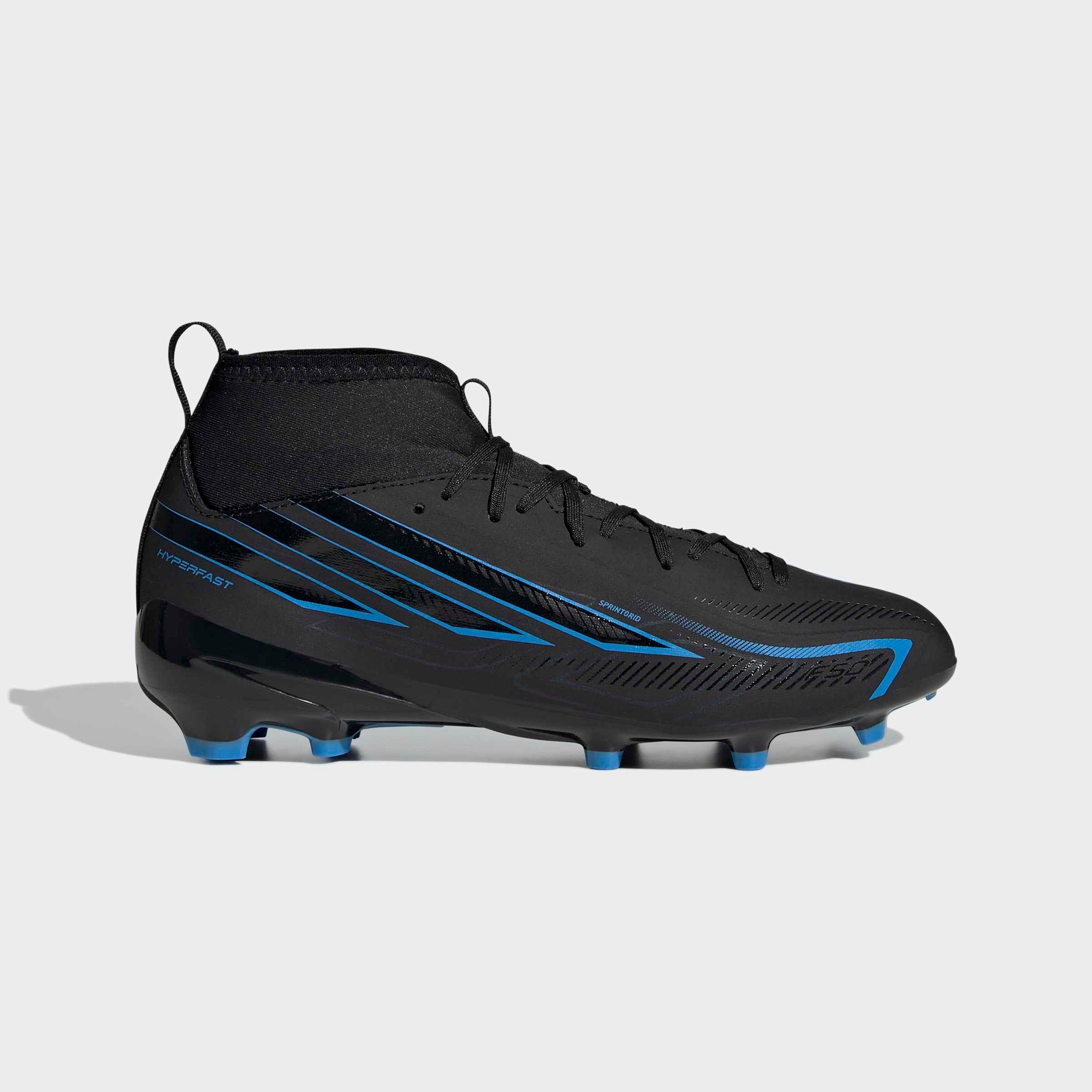 adidas Performance F50 HYPERFAST LEAGUE KIDS, FESTE BÖDEN, MITTELHOCH Fußballschuh für Rasen und feste Böden, Jugendliche & Kinder, gespielt bei der WM