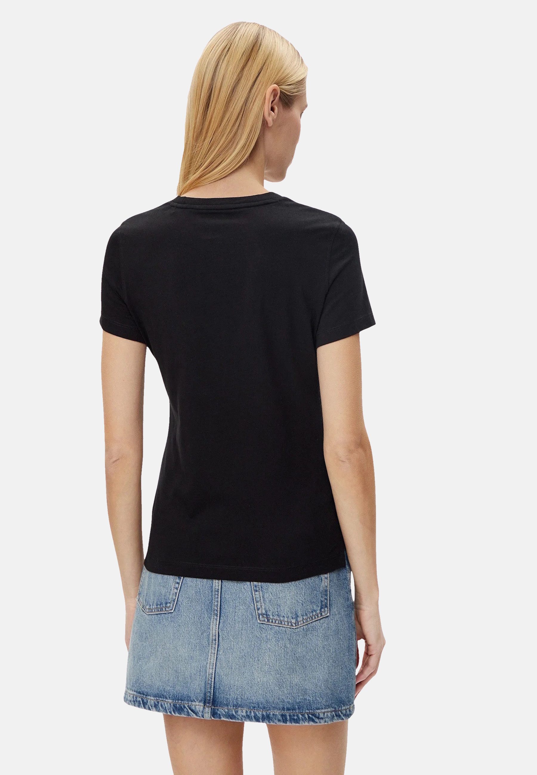 Guess T-Shirt T-Shirt LOVE TRIANGLE Kurzarmshirt günstig online kaufen
