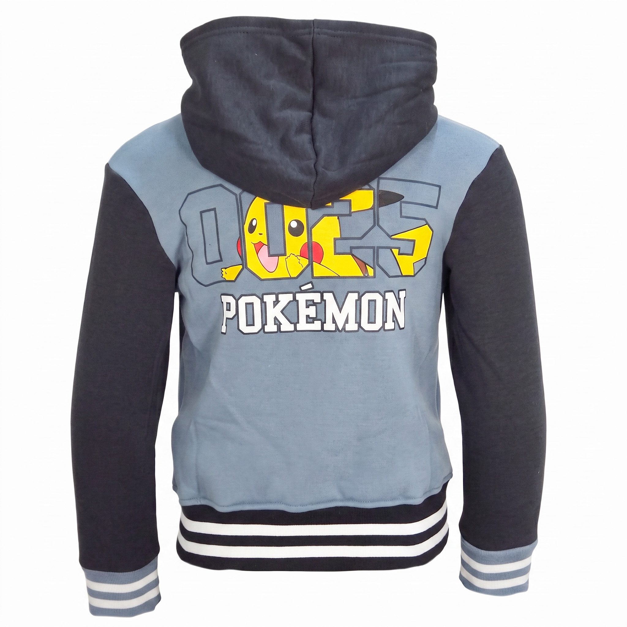 POKÉMON Kapuzenpullover Pokemon Pikachu Kinder Jungen Hoodie Jacke Gr. 98 bis 128 – Bild 3 von 5