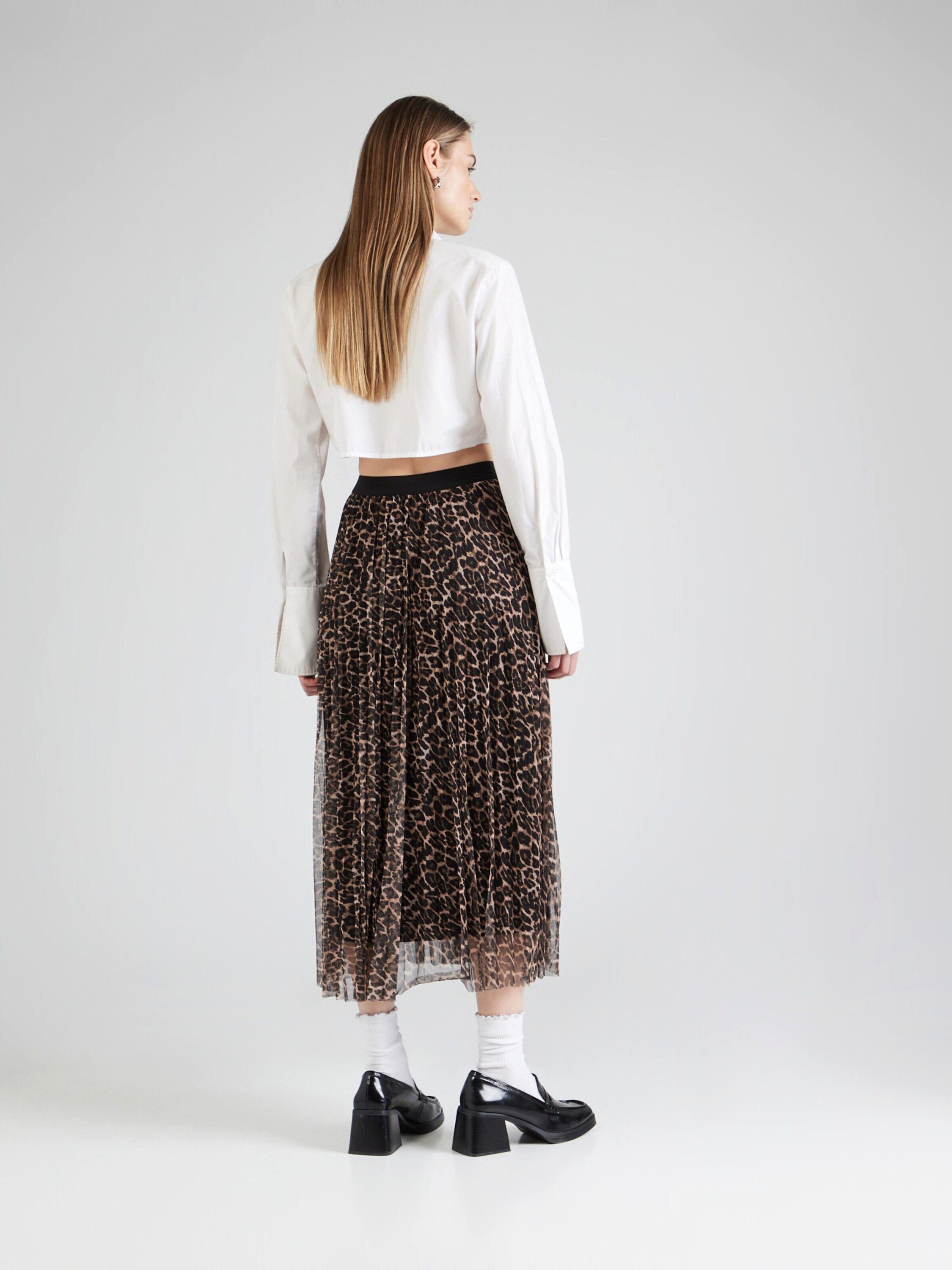 RICHROYAL Faltenrock (1-tlg) Plissee