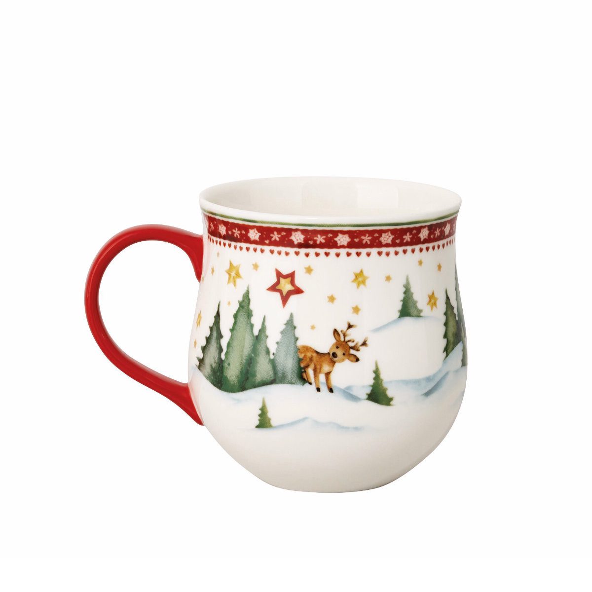 Hutschenreuther Becher My Mug Weihnachtsdekoration, Porzellan, 0,45 L