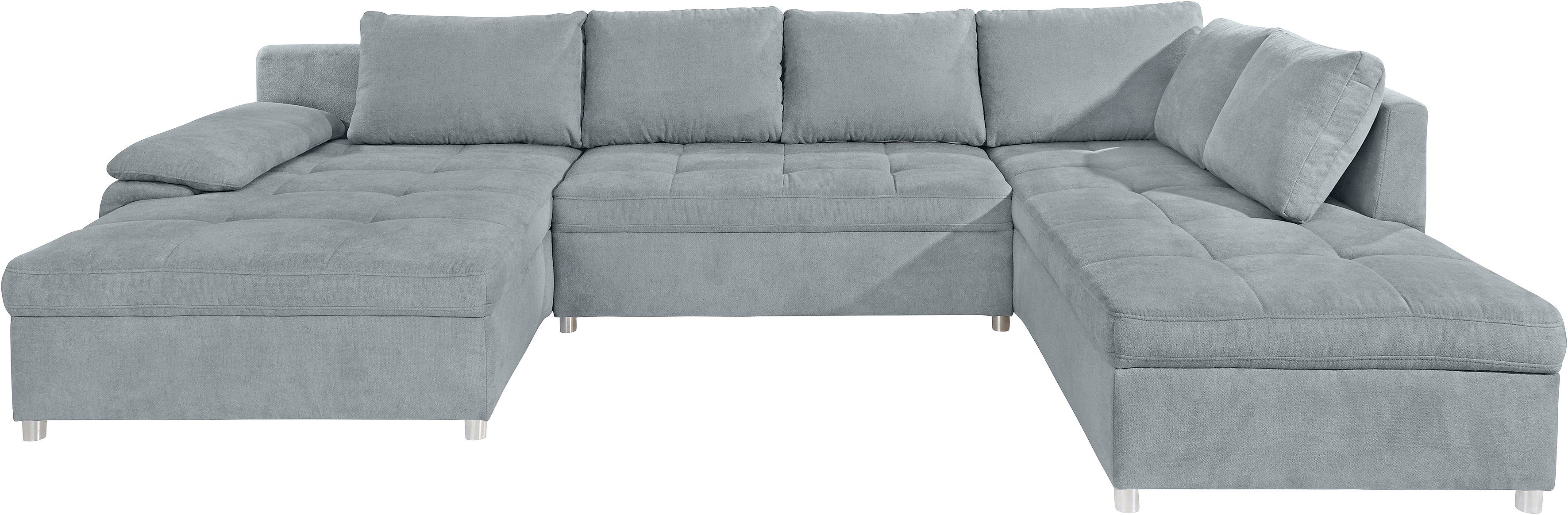 sit&more Wohnlandschaft "Labene U-Form", wahlweise mit Bettfunktion und Bet günstig online kaufen