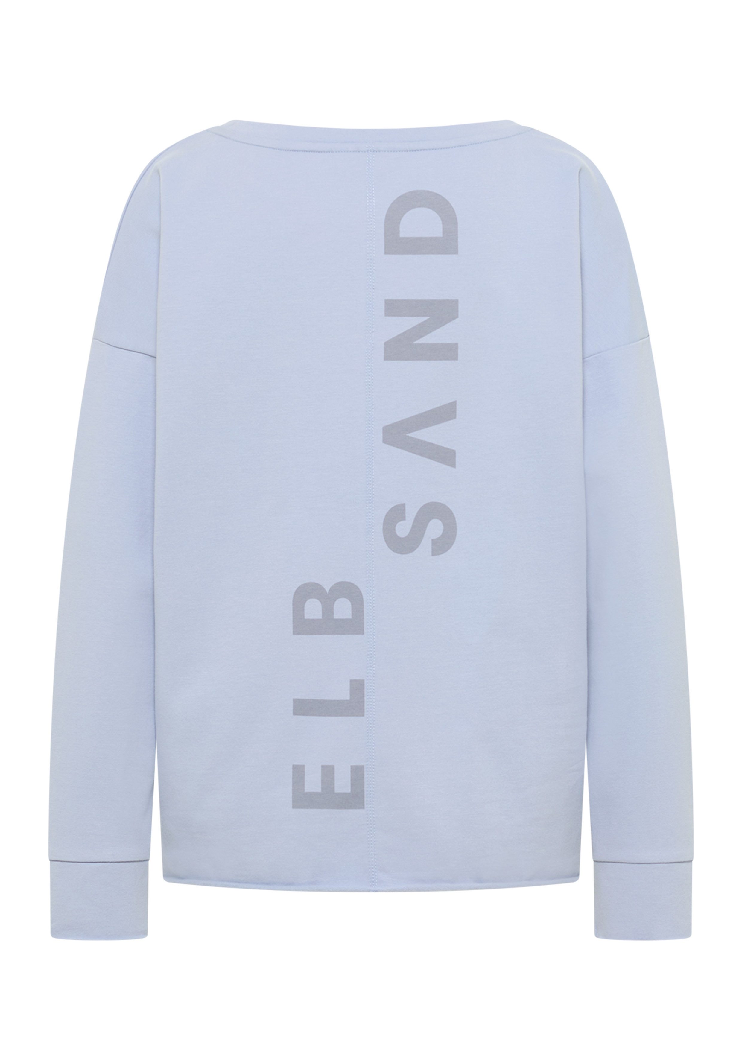 Elbsand Sweatshirt Riane Rundhalsausschnitt, leicht kastige Schnittform