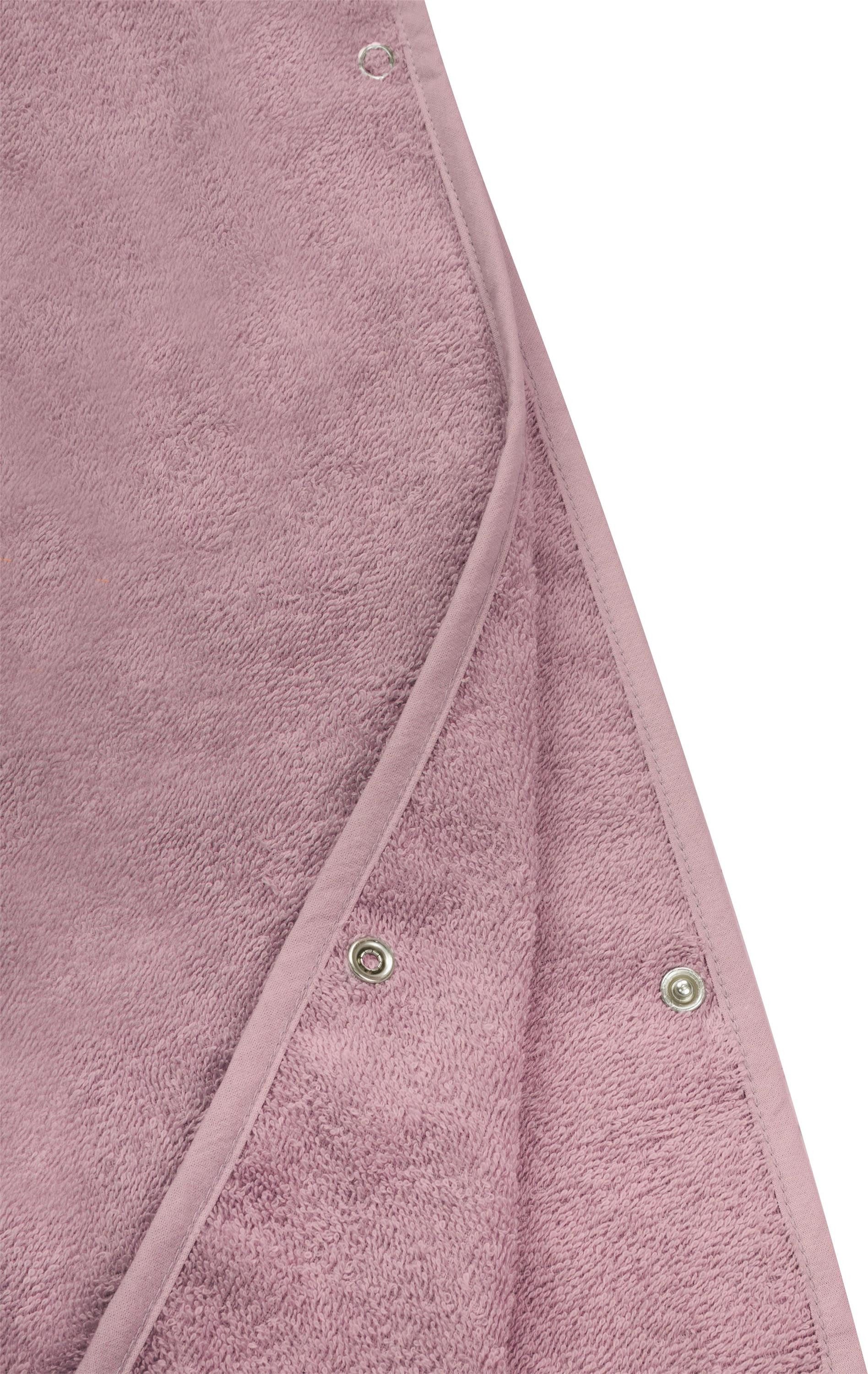 normani Badeponcho Badeponcho aus Bio-Baumwolle für Kinder, Bio-Baumwolle, Kapuze, Schlupf, Kinderbademantel mit Kapuze Strandponcho – Bild 5 von 5