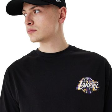 New Era Print-Shirt NBA Oversized INFILL Los Angeles Lakers
