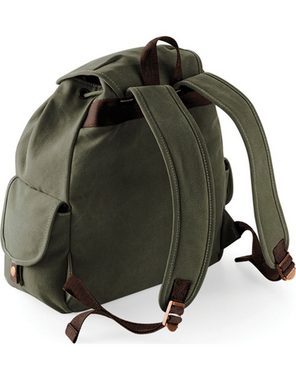 Quadra Rucksack Wanderrucksack Daypack Vintage Canvas Backpack, Segeltuch Rucksack