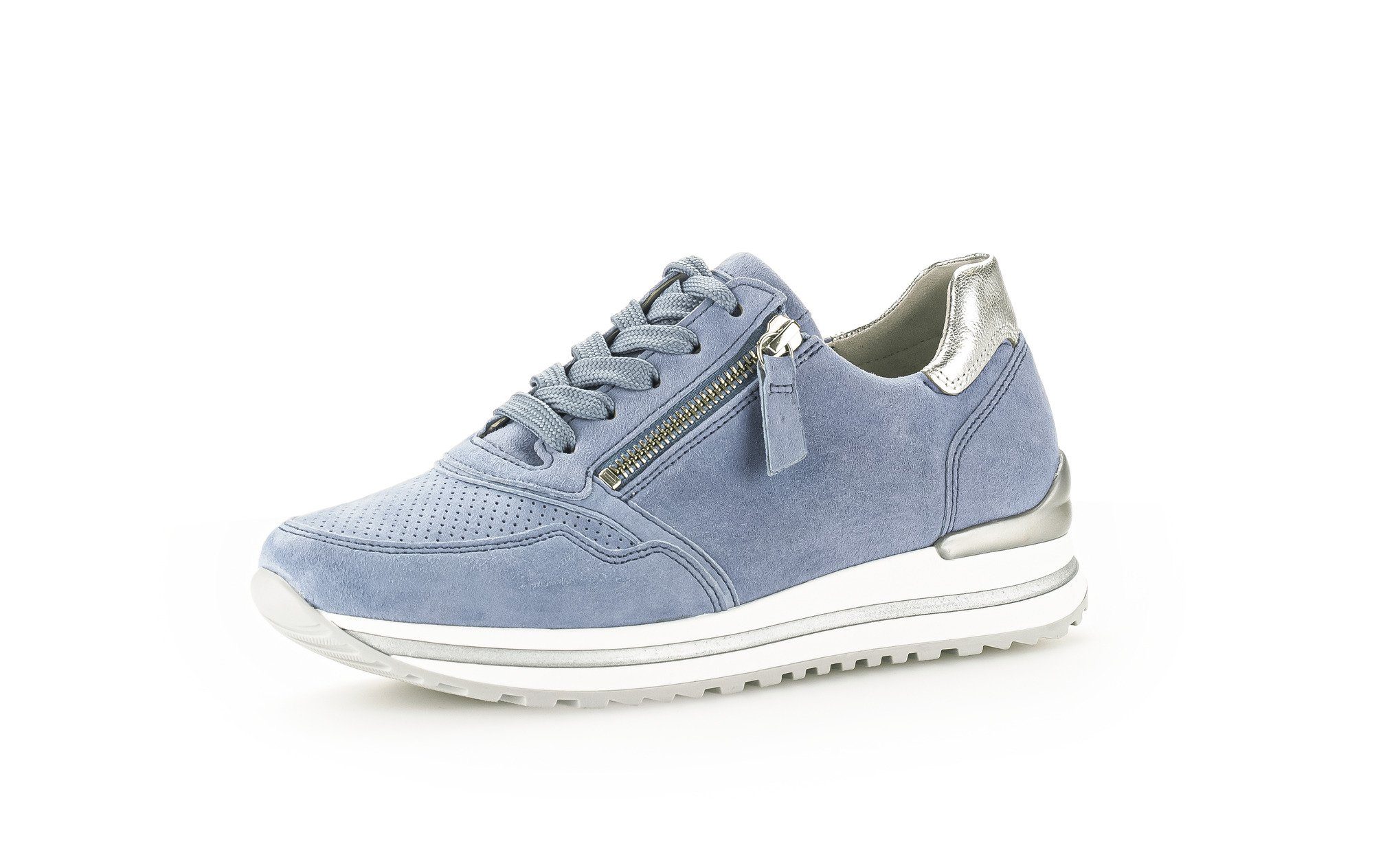 Gabor Sneaker (azur/silber) Blau