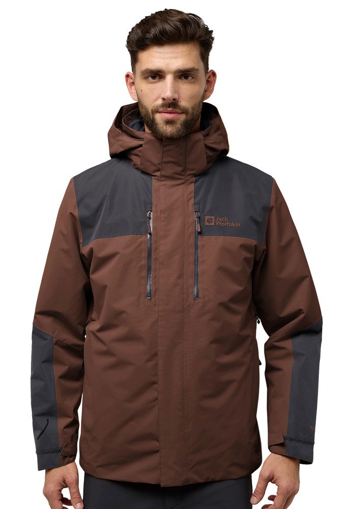 Jack Wolfskin 3-in-1-Funktionsjacke JASPER 3IN1 JKT M wasserdicht, winddich günstig online kaufen