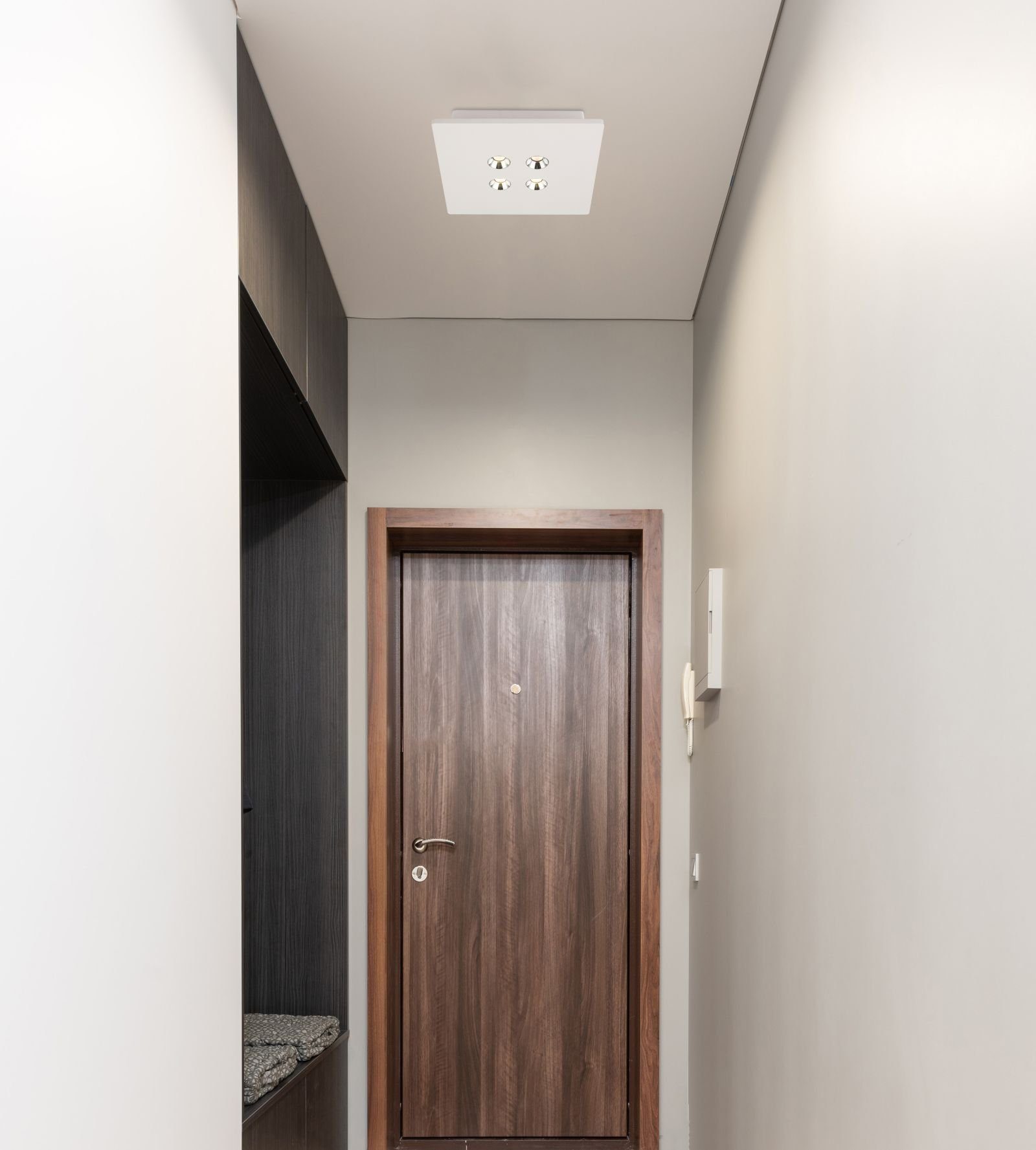 GLOBO LIGHTING Deckenleuchte Deckenlampe Wohnzimmer Glas LED Deckenleuchte Schlafzimmer Weiß