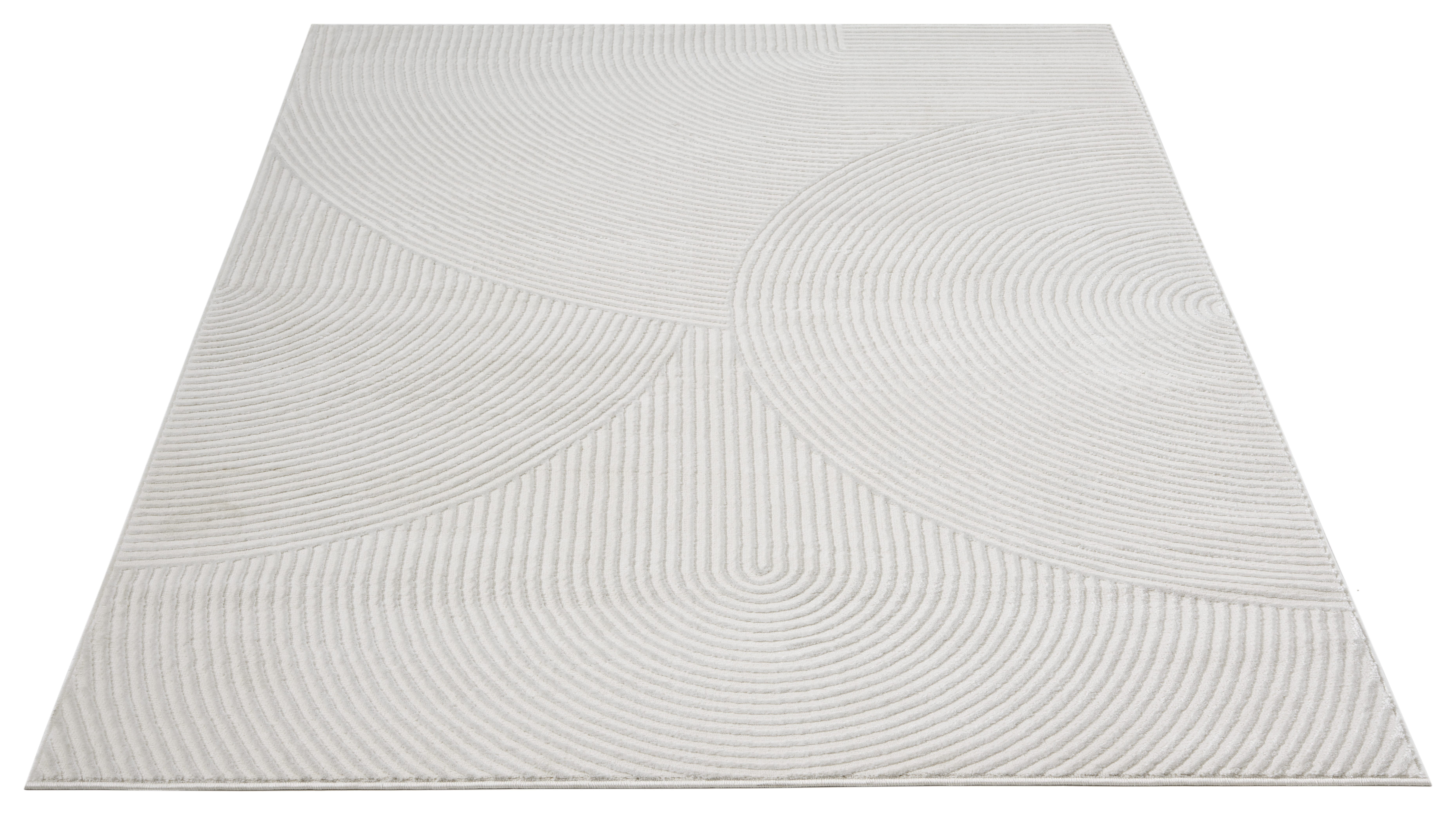 OTTO home Teppich Bentori, Hoch-Tief-Struktur, Scandi, rechteckig, Höhe: 11 mm, Modernes Design mit Boho-Charme, Wohnzimmer, Schlafzimmer