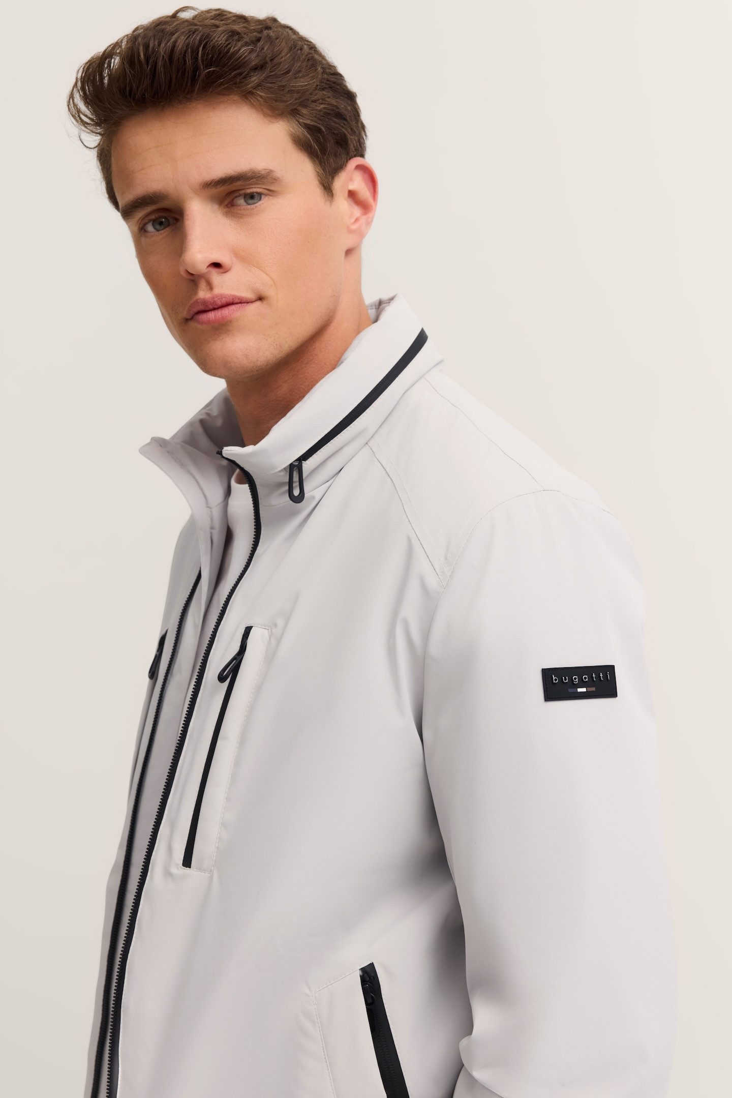 bugatti Regenjacke Rainseries Regular Fit mit Kapuze & Stehkragen