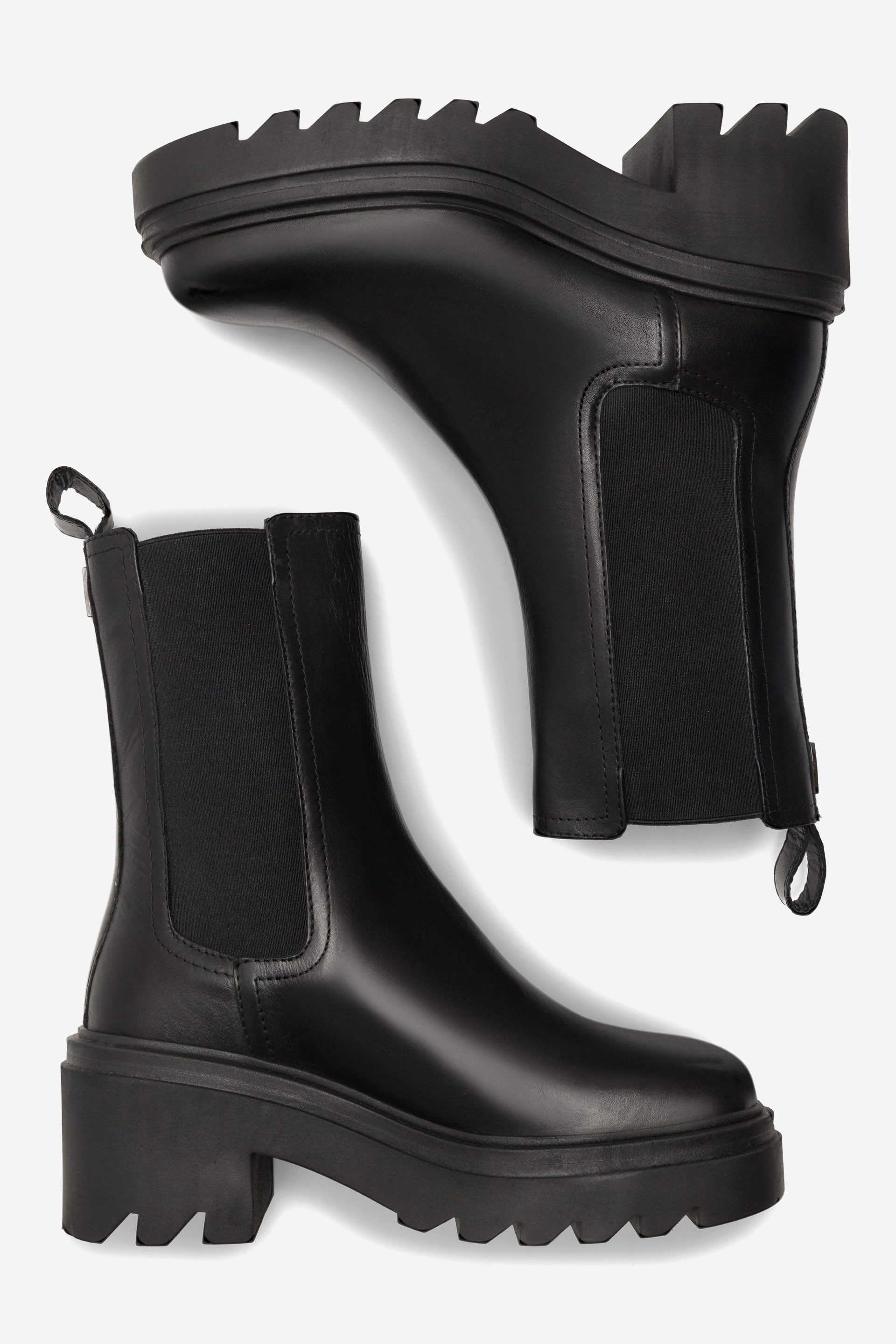 GINO ROSSI Gino Rossi – Damen-Lederstiefeletten „Circe“ in Schwarz Stiefelette
