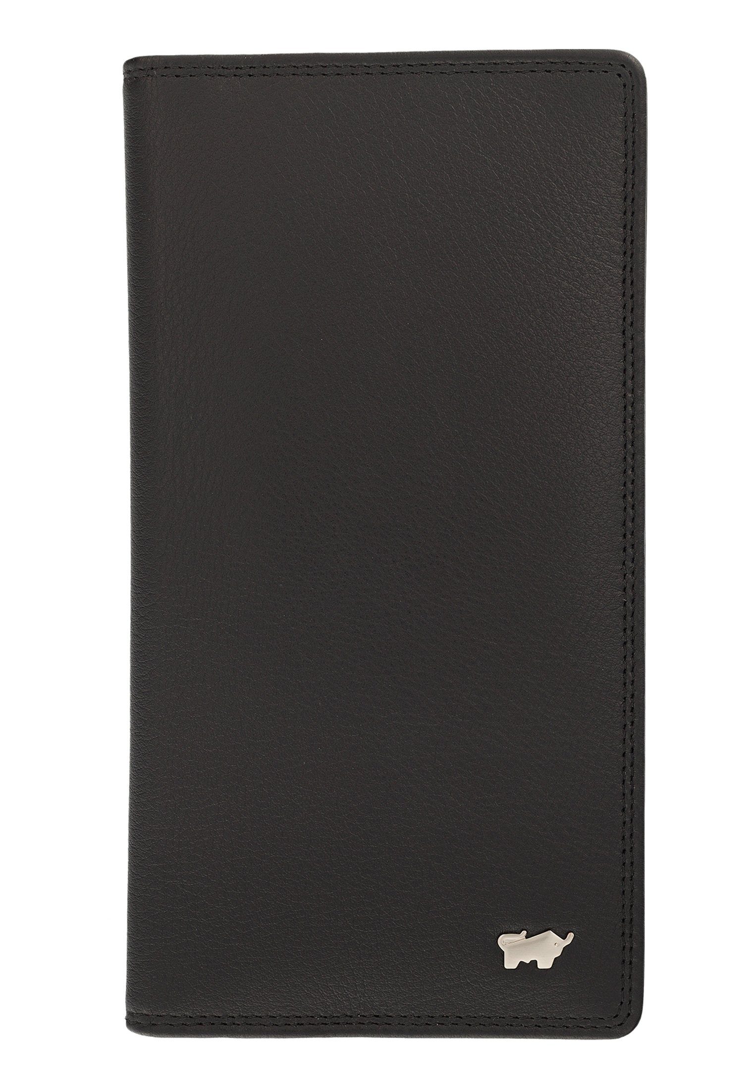 mit Braun großen 14CS Brieftasche GOLF Steckfächern Büffel schwarz, 2.0 Brieftasche