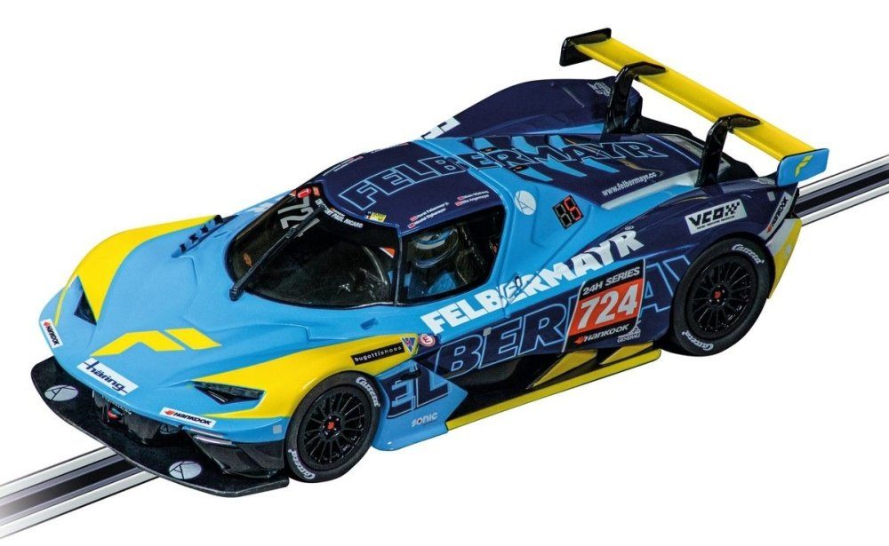 Rennbahn-Auto Carrera 20027744 1:32 Evo Auto KTM X-BOW GTX "Felbermayr, No.724"
