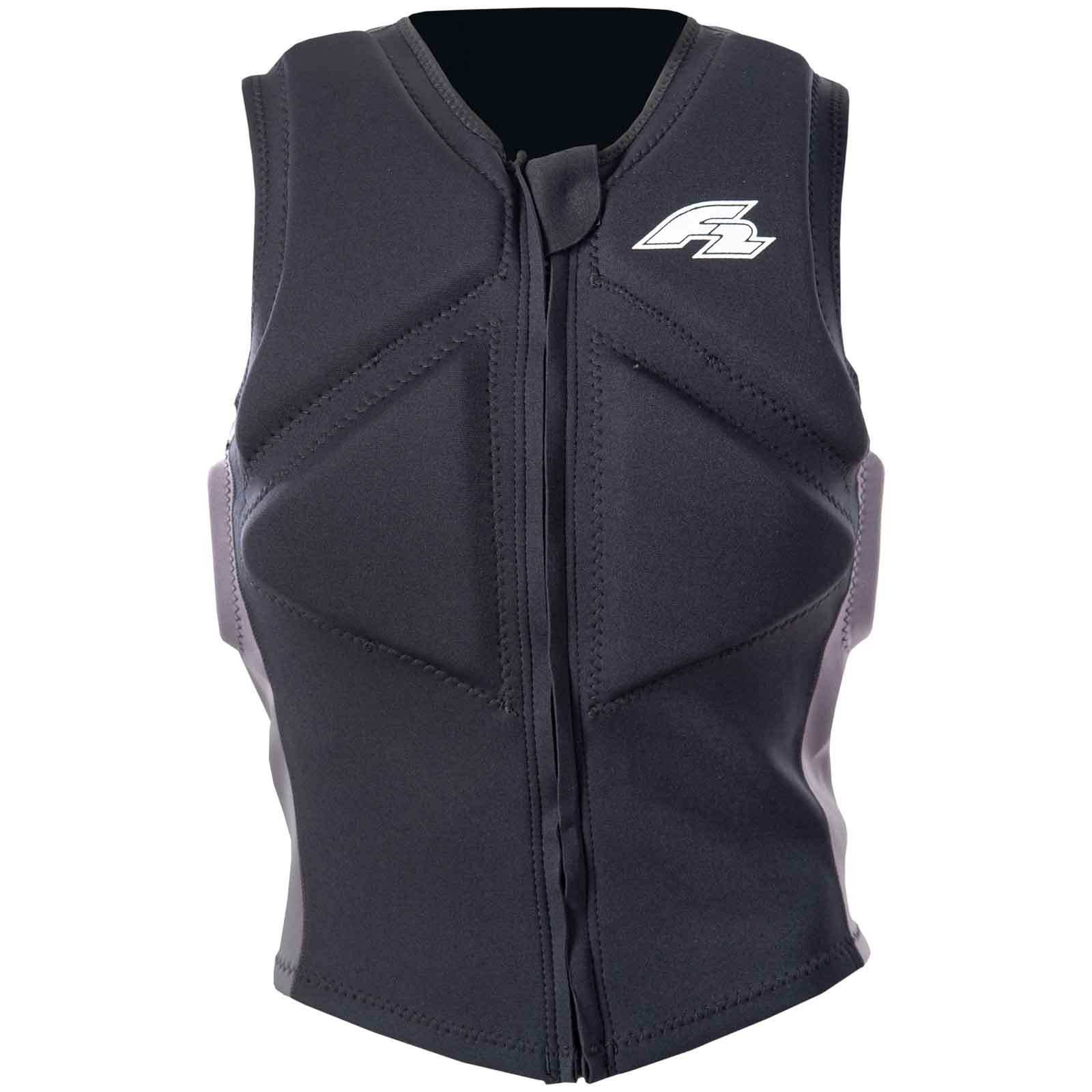 F2 Prallschutzweste F2 Herren Prallschutz Weste Kite & Surf Weste M Schwarz 2024/25