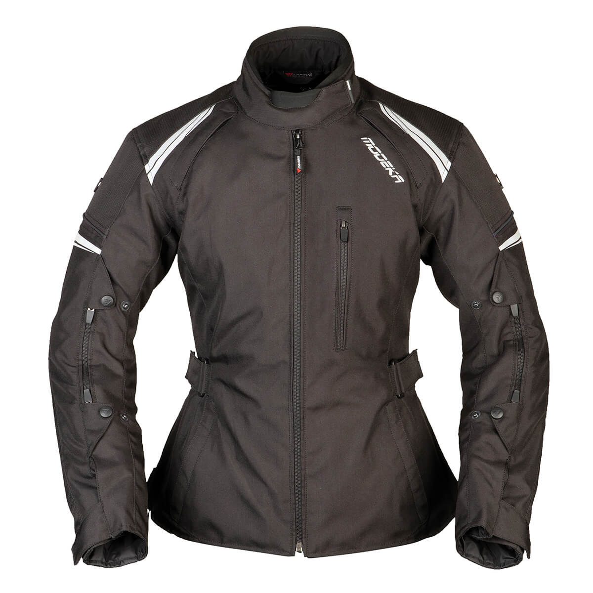 Modeka Motorradjacke Modeka Jacke Violetta Lady schwarz schwarz 54